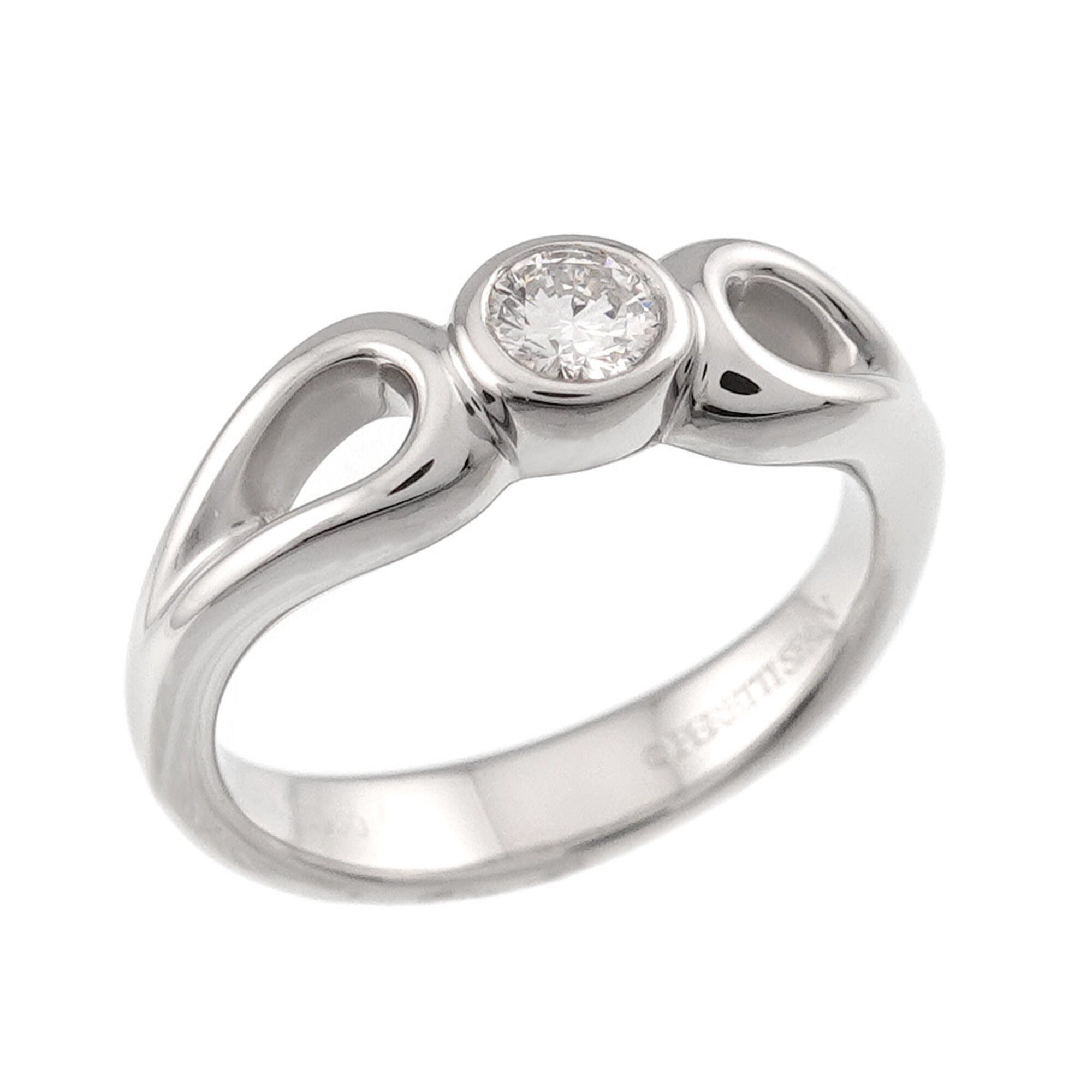 Tiffany Platinum 950 Band Ring (Pre-Owned)