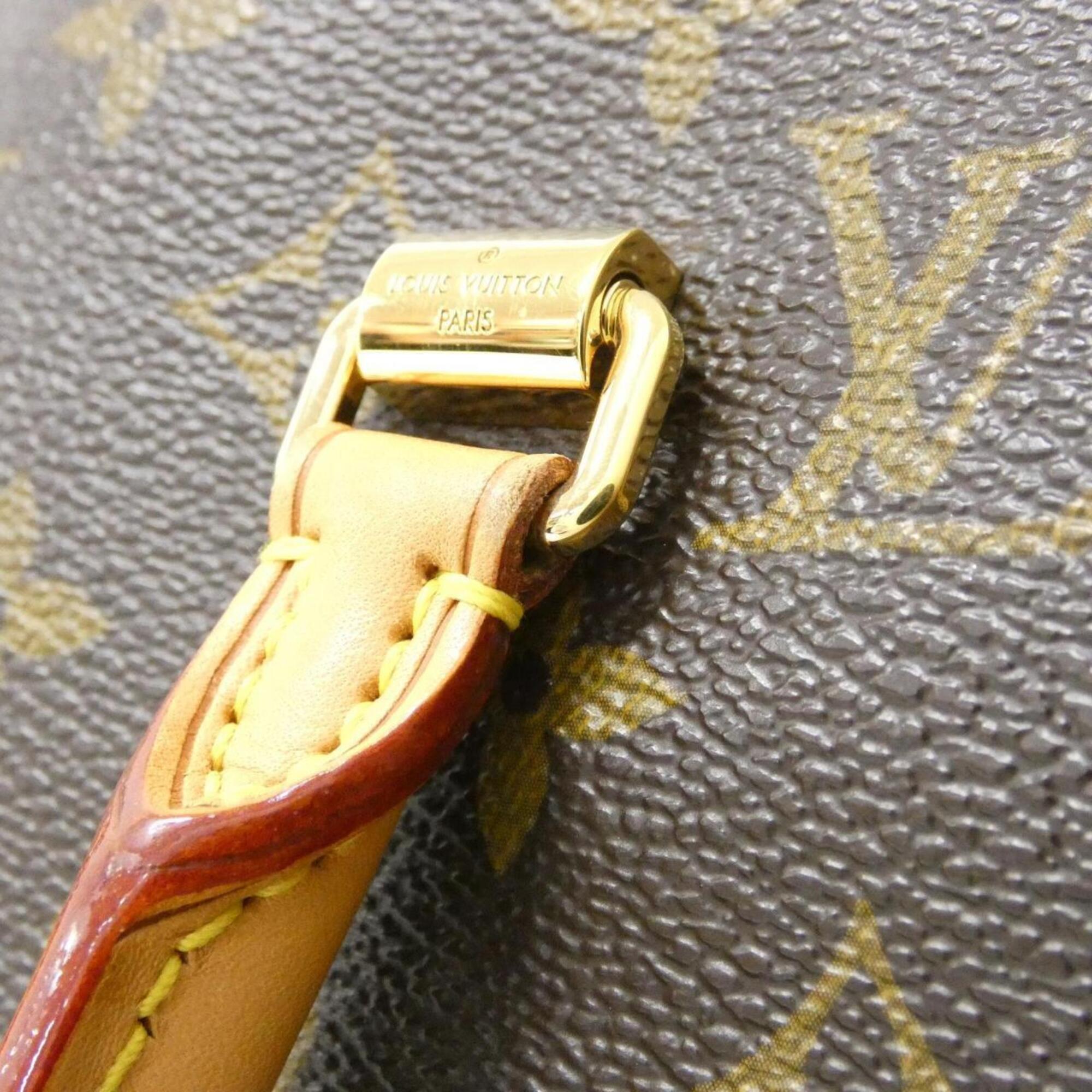 Louis Vuitton Marron Coated Canvas Handbag (Pre-Owned)