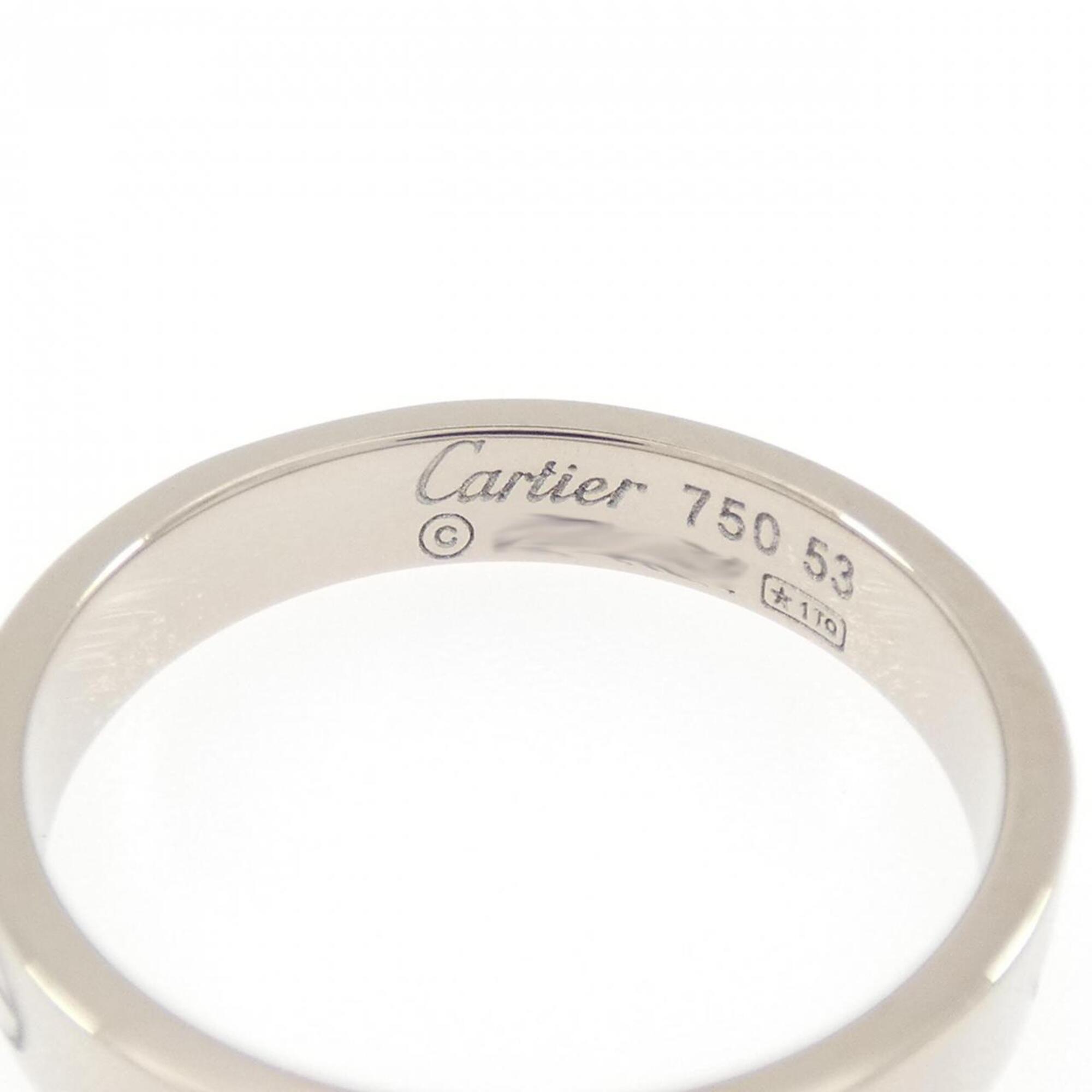 Cartier Love White Gold (18K) Band Ring (Pre-Owned)