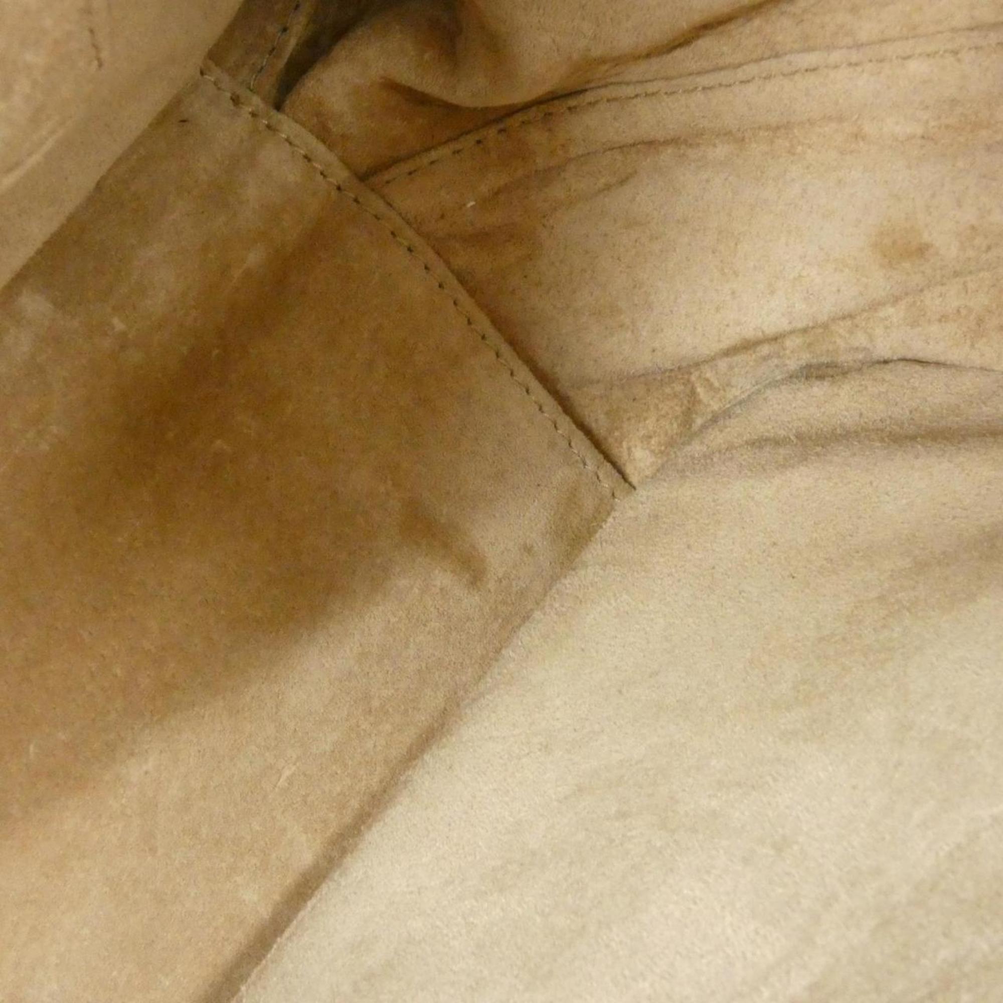 Gucci Brown Leather Handbag (Pre-Owned)