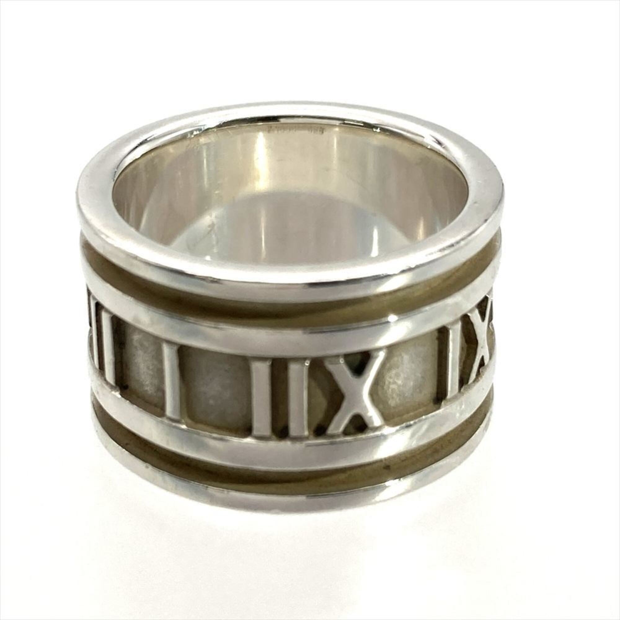 Tiffany Silver Silver 925 Band Ring (Pre-Owned)