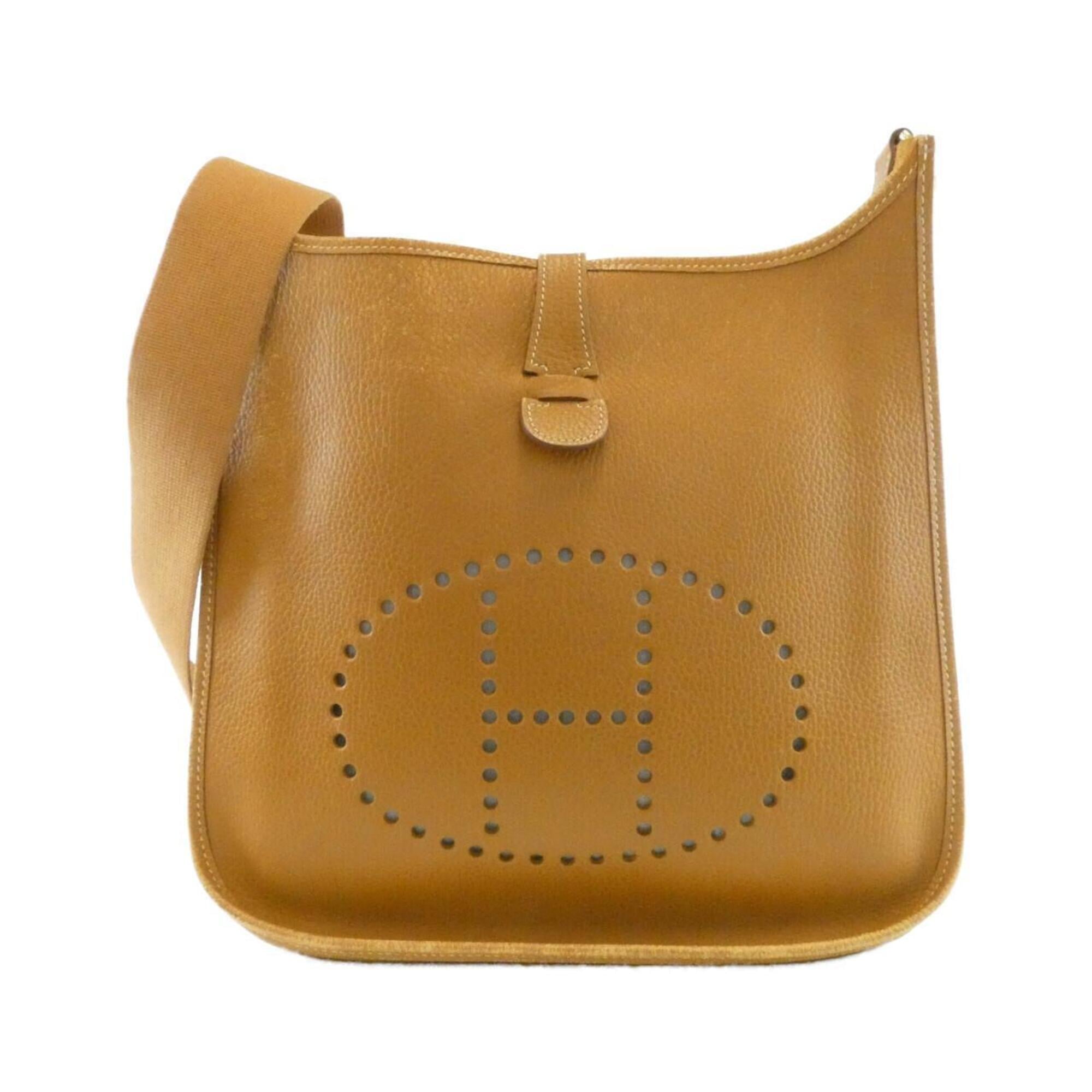 Hermes Camel Ardennes Leather Shoulder Bag (Pre-Owned)