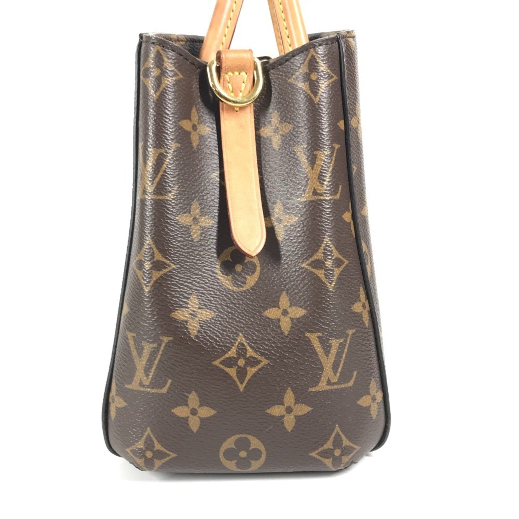 Louis Vuitton Brown Monogram Monogram Handbag Shoulder Bag Tote Bag (Pre-Owned)