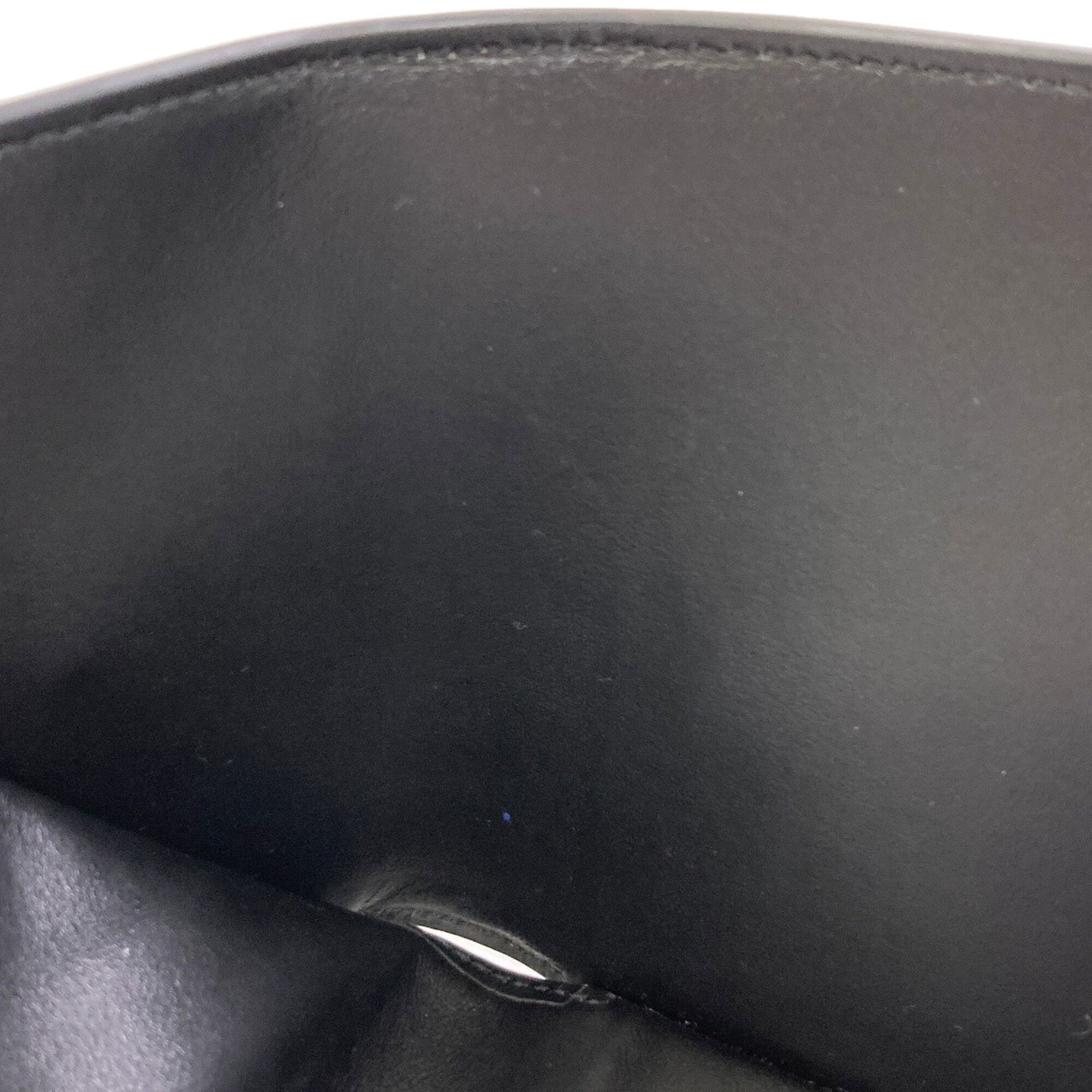 Celine Black Leather Wallet (Tri-Fold) (Pre-Owned)