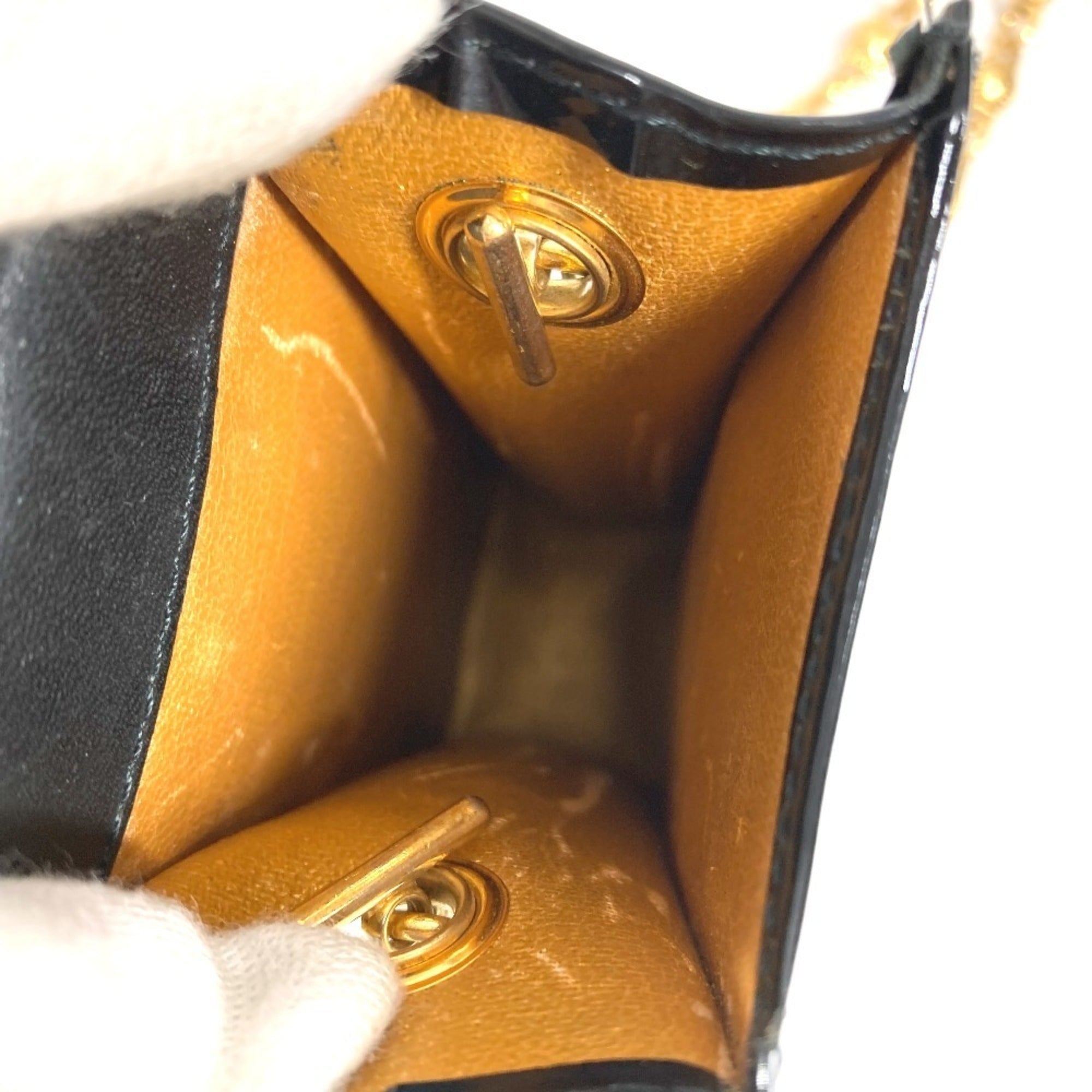 Versace Black Pochette Shoulder Bag (Pre-Owned)