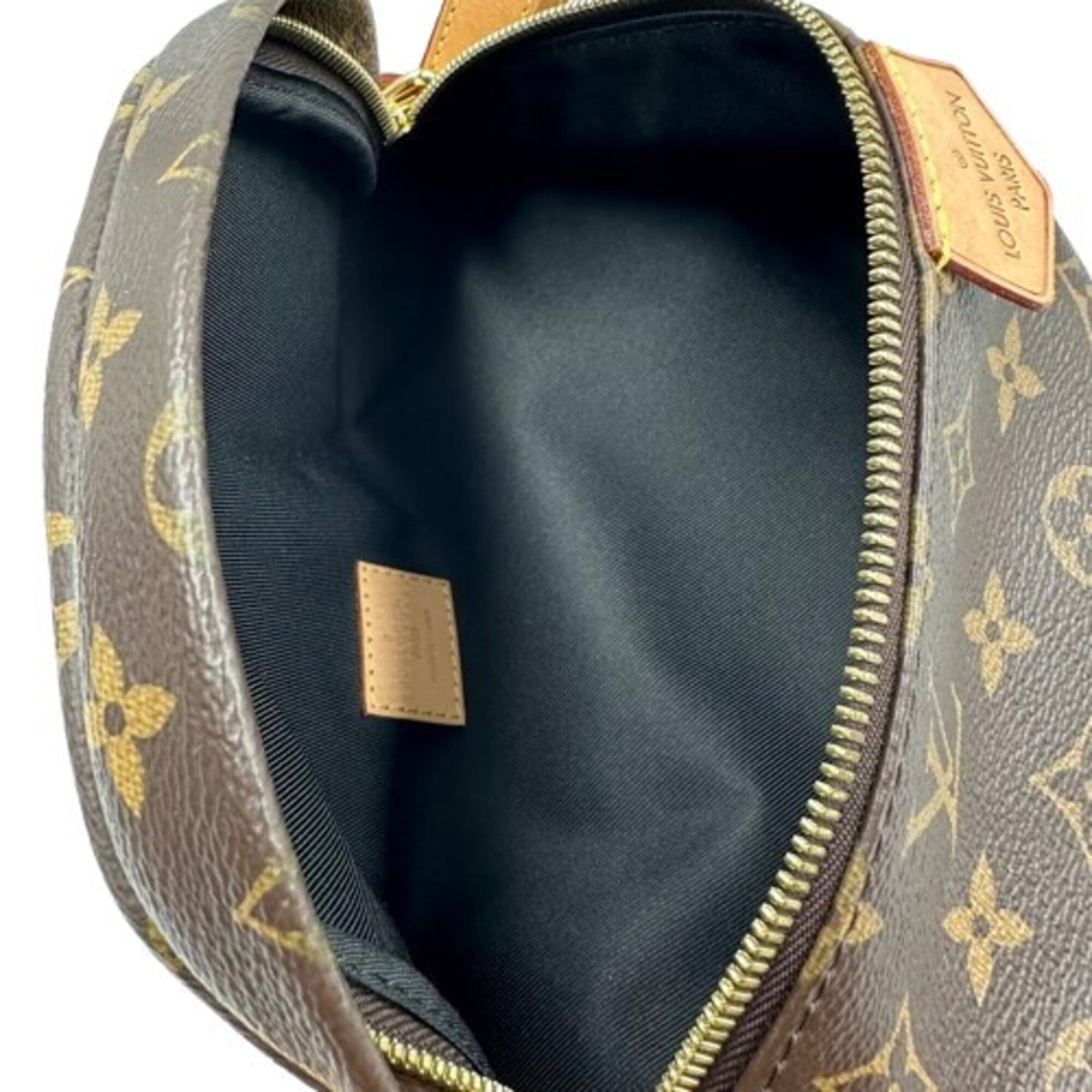 Louis Vuitton Brown Pvc Fanny Pack Sling Bag (Pre-Owned)