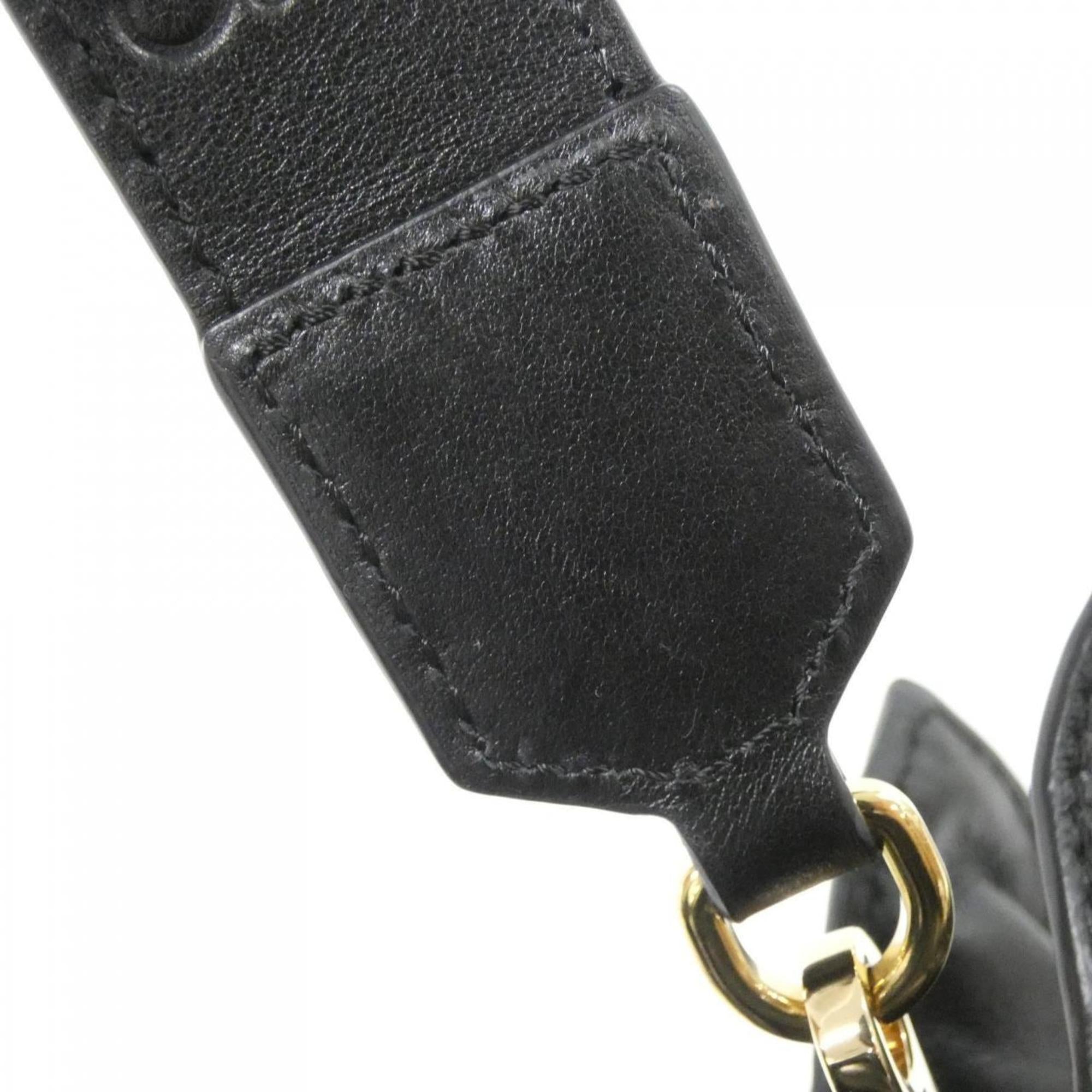 Loewe Black Leather Handbag (Pre-Owned)