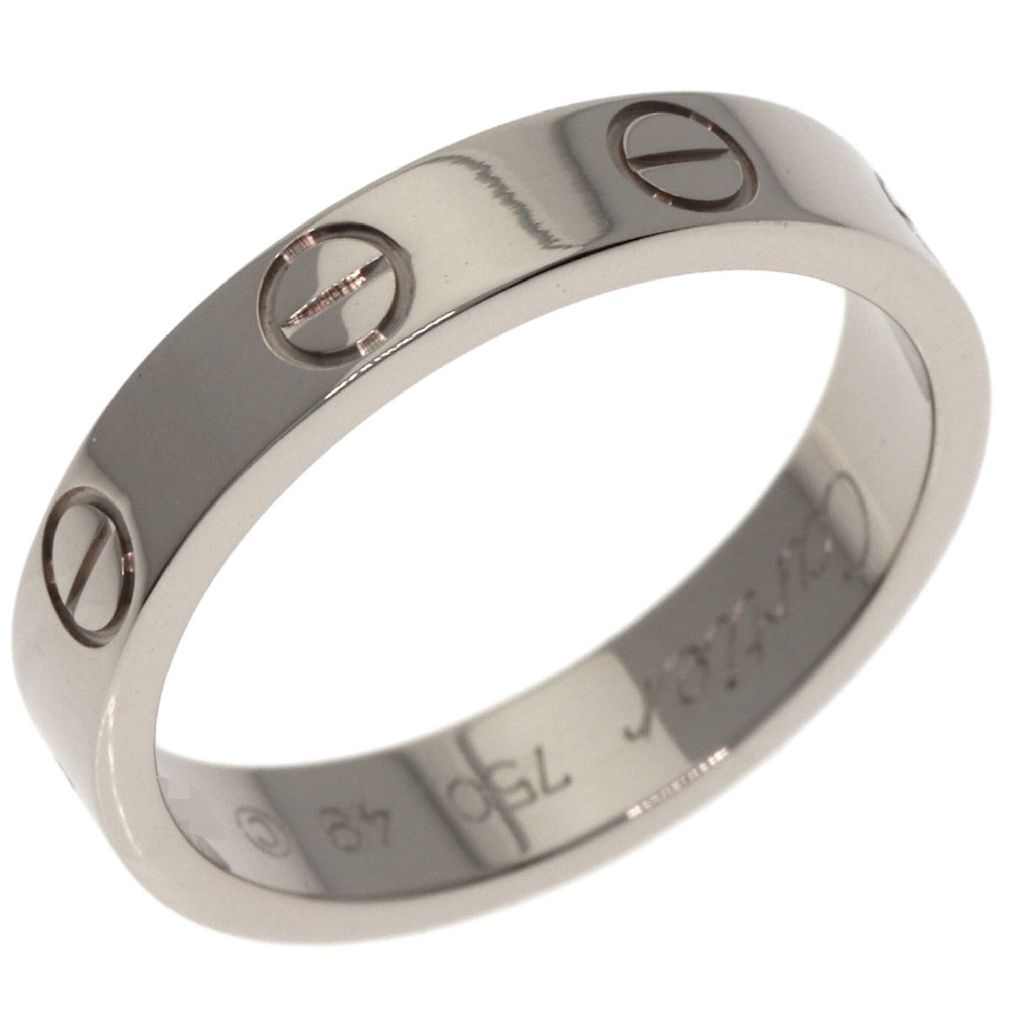 Cartier White Gold (18K) Band Ring (Pre-Owned)