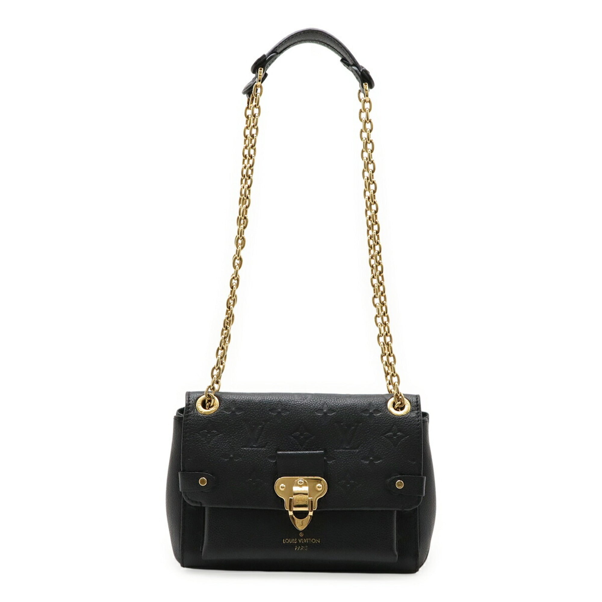 Louis Vuitton Black Noir Monogram Empreinte Shoulder Bag (Pre-Owned)