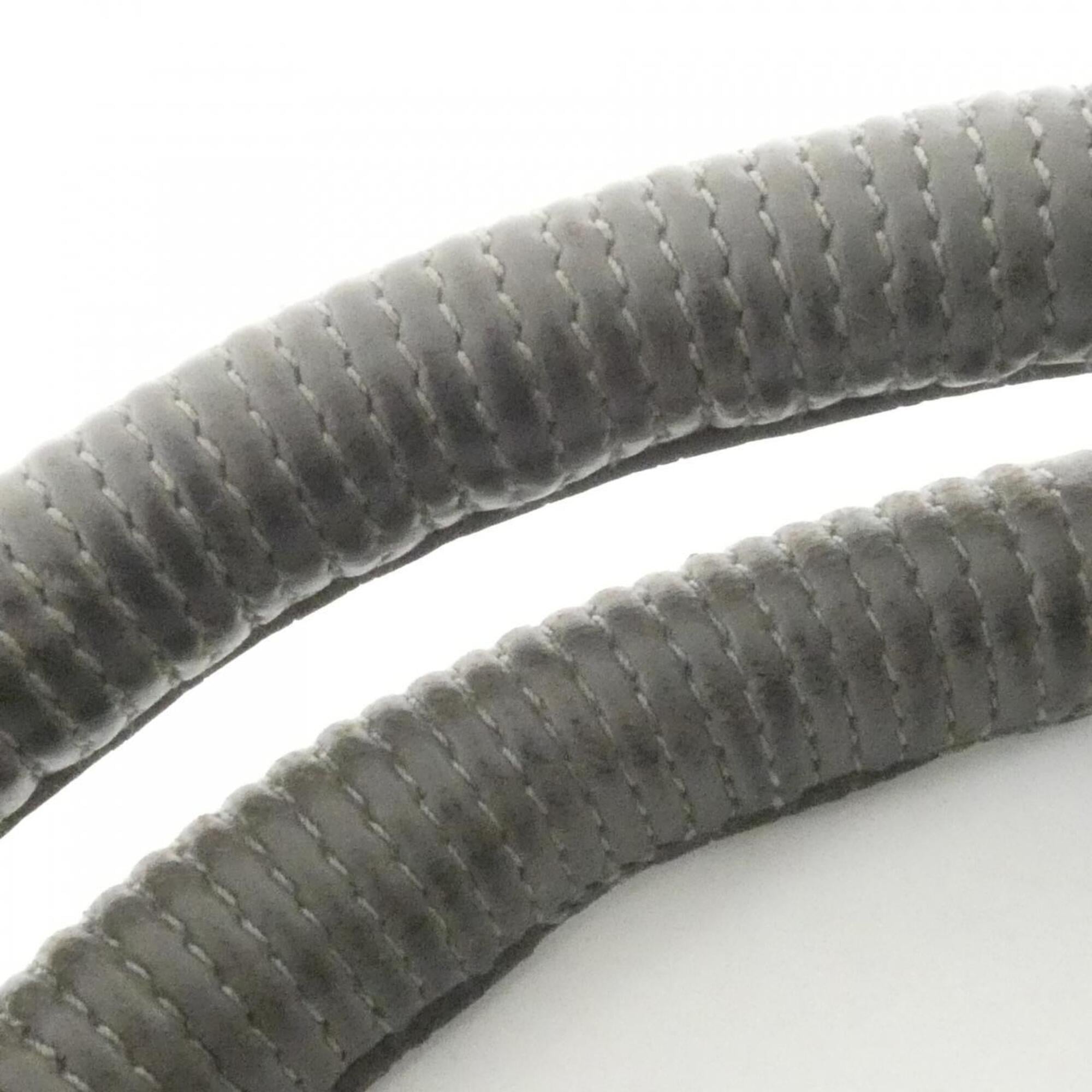 Loewe Gray Leather Handbag (Pre-Owned)