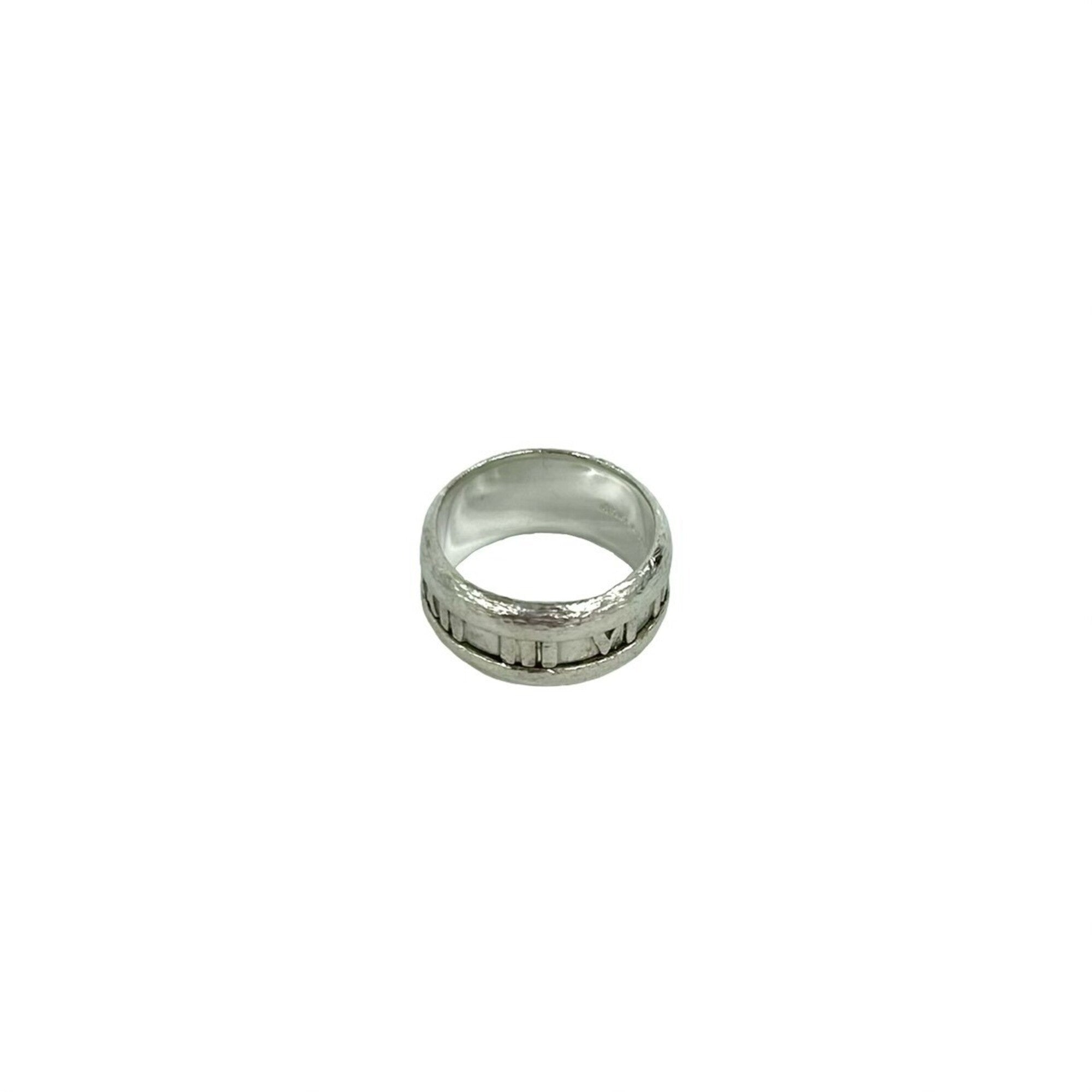 Tiffany Silver Silver 925 Band Ring (Pre-Owned)