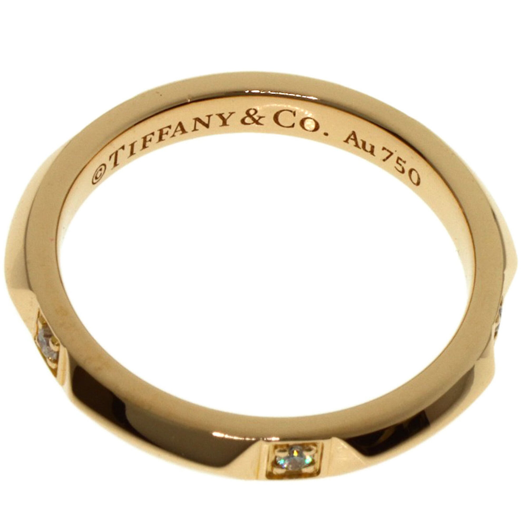 Tiffany Pink Gold (18K) Band Ring (Pre-Owned)