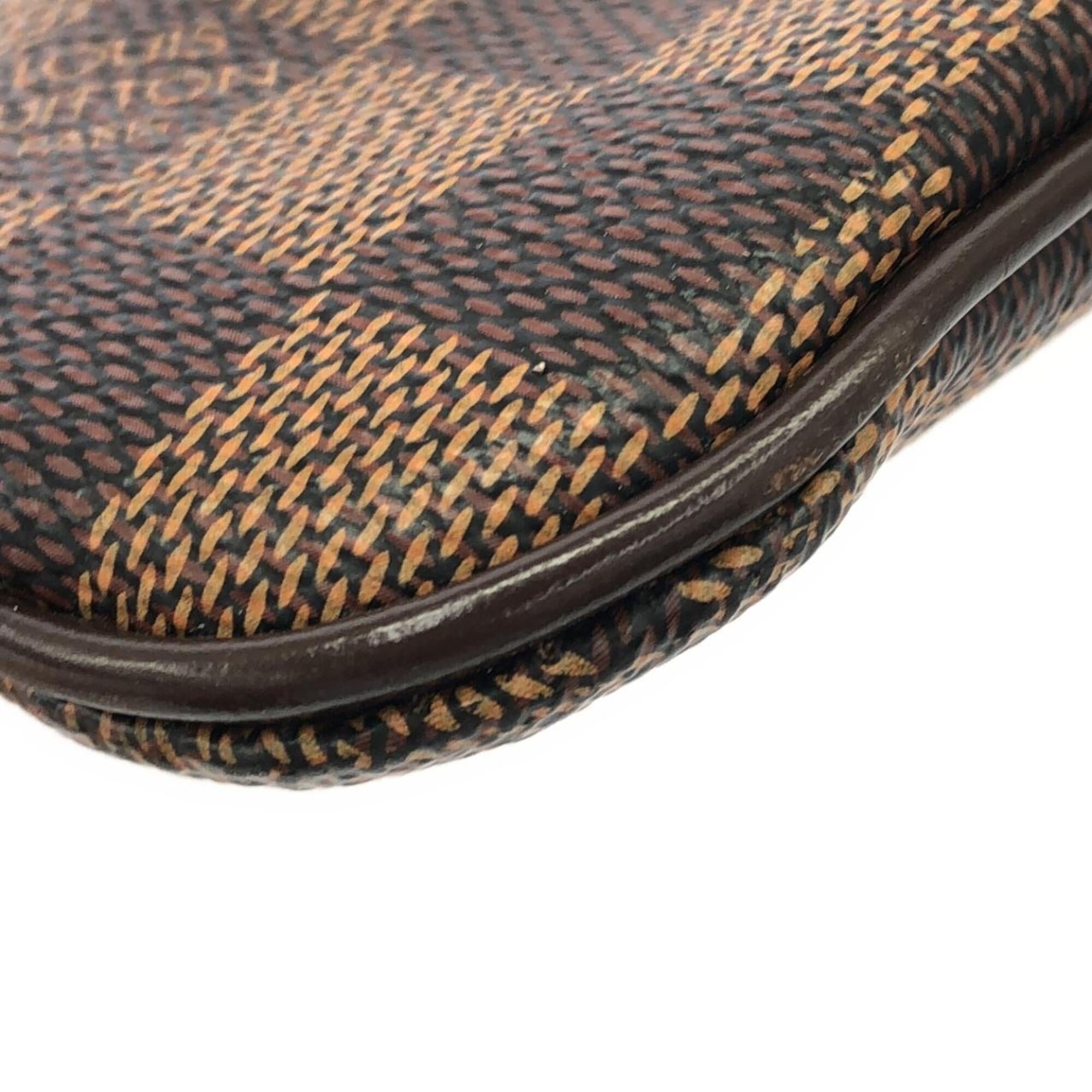 Louis Vuitton Damier Damier Canvas Ebene Damier Canvas Pochette Shoulder Bag (Pre-Owned)