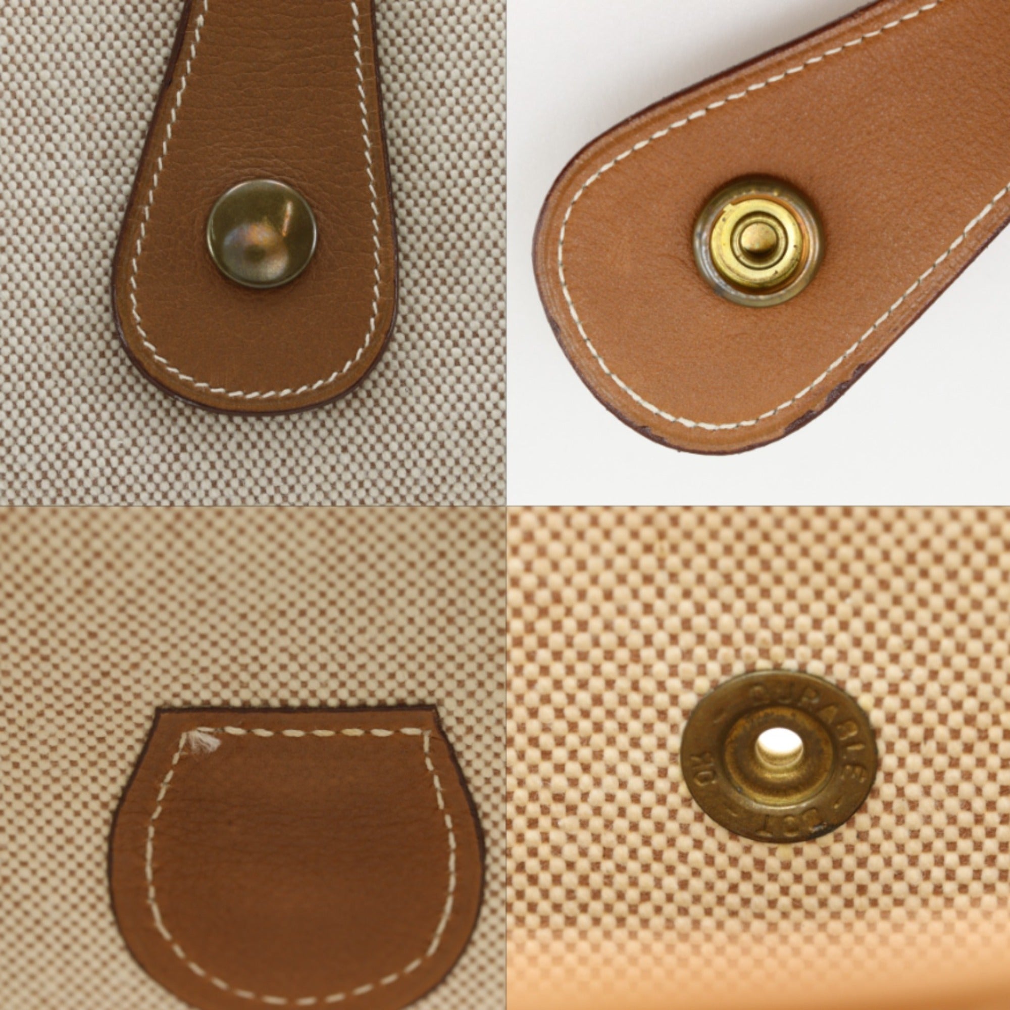 Hermes Beige Toile H Shoulder Bag (Pre-Owned)