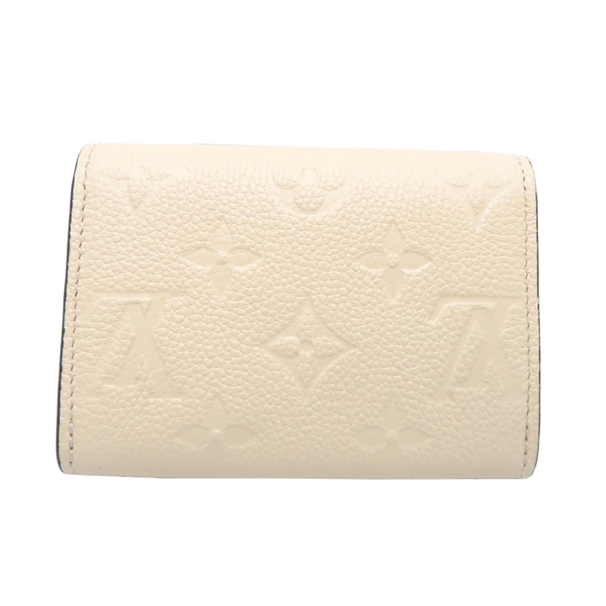 Louis Vuitton Cream Monogram Empreinte Coin Purse/Coin Case (Pre-Owned)