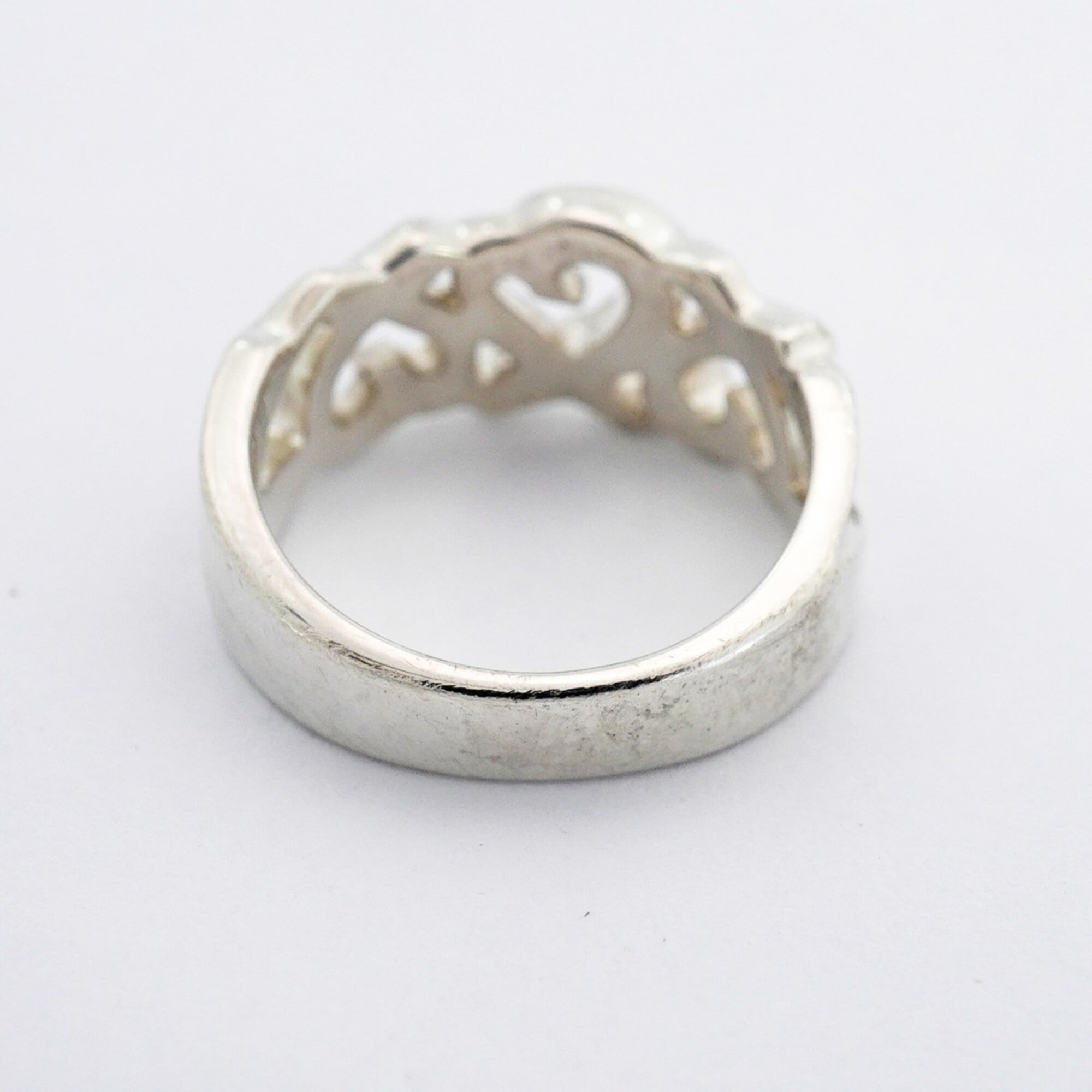 Tiffany Silver 925 Band Ring (Pre-Owned)