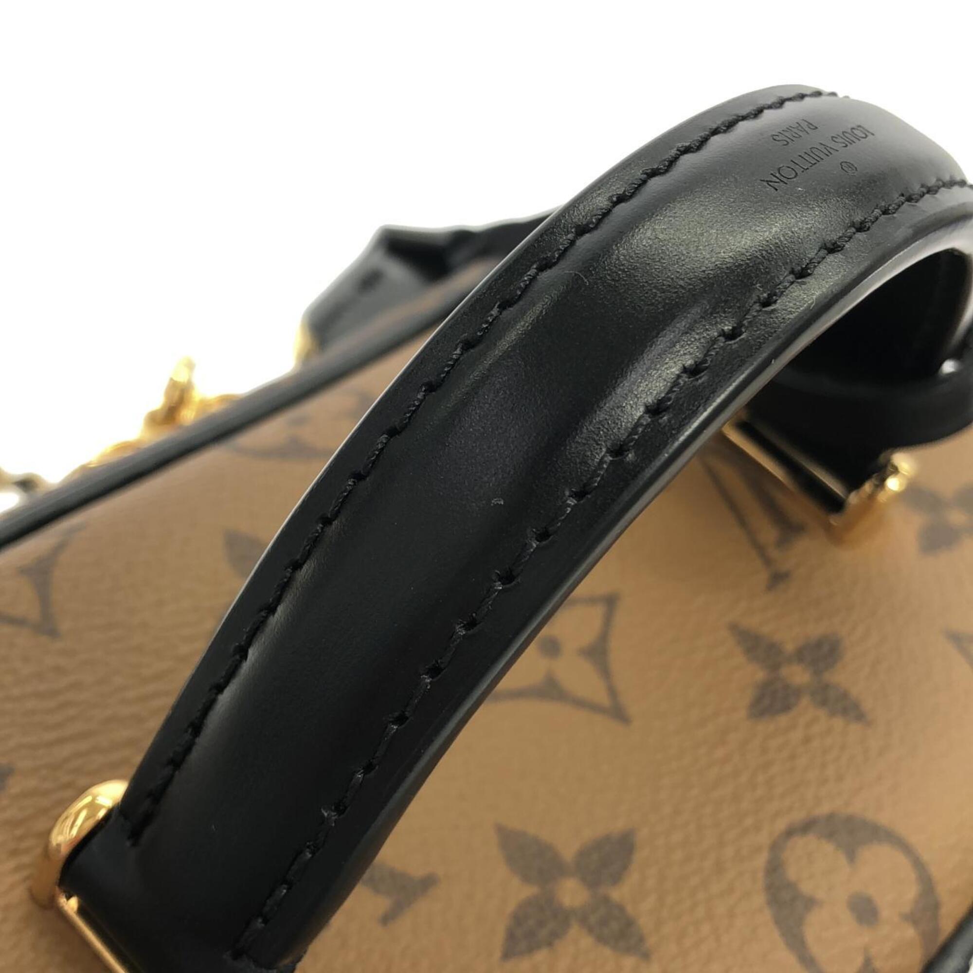 Louis Vuitton Marron Coated Canvas Handbag (Pre-Owned)