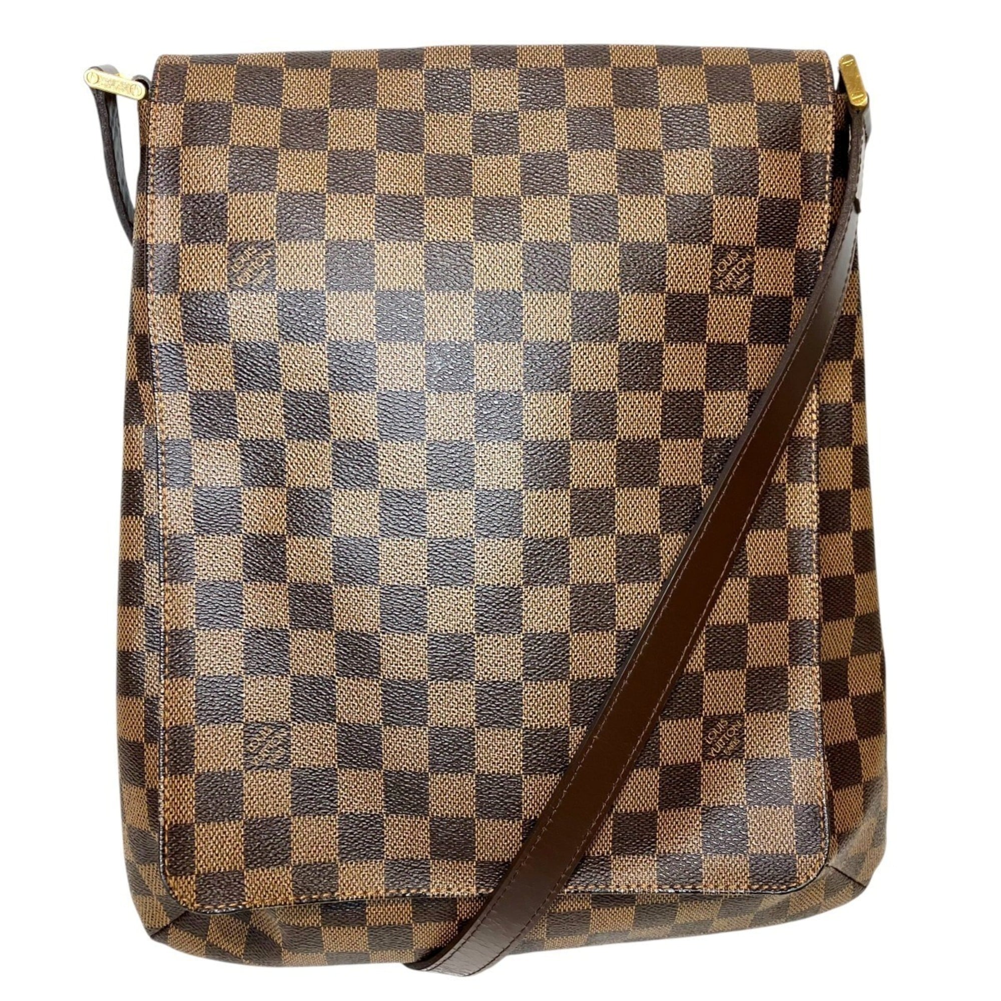 Louis Vuitton Brown Damier Canvas Shoulder Bag (Pre-Owned)