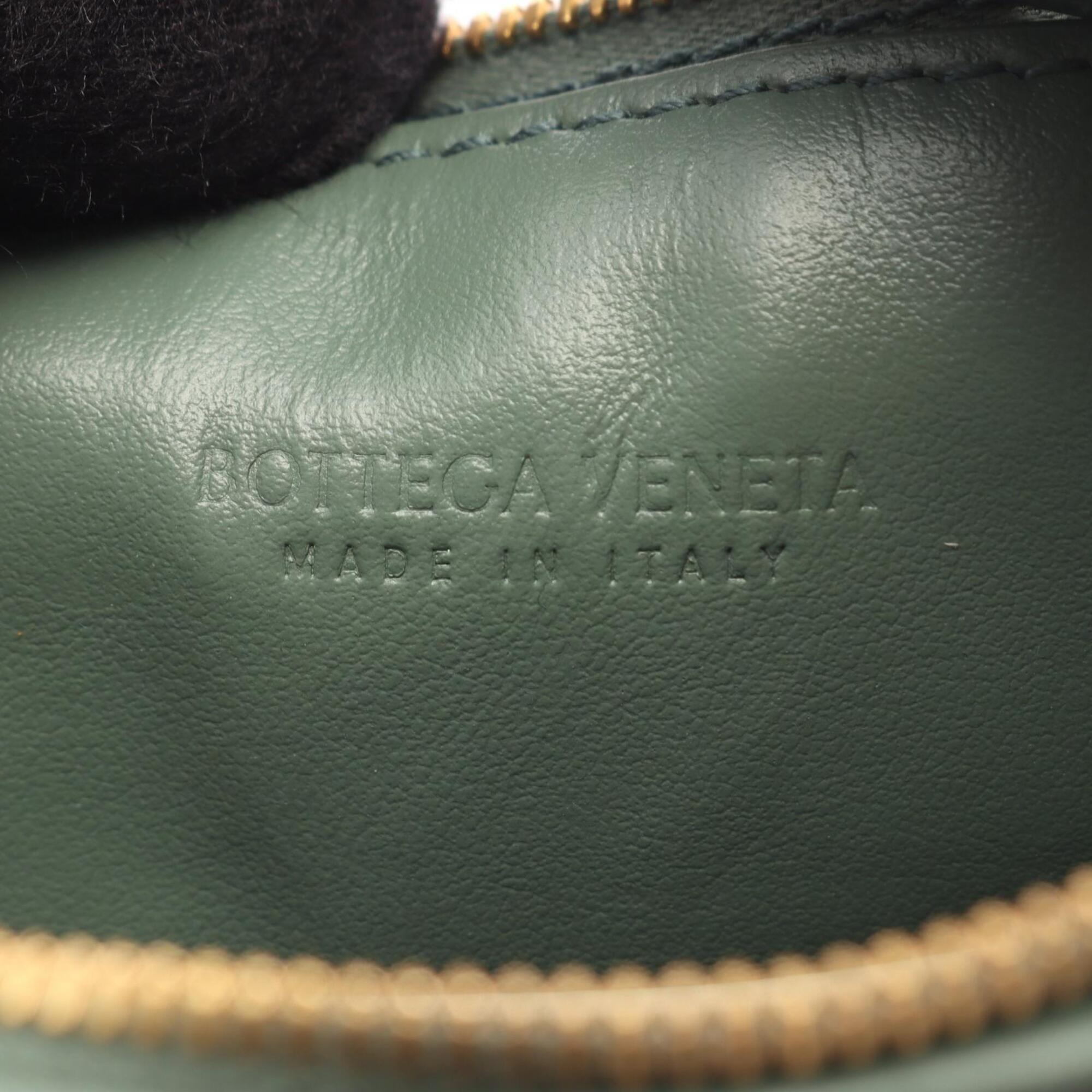 Bottega Veneta Green Intrecciato Handbag (Pre-Owned)