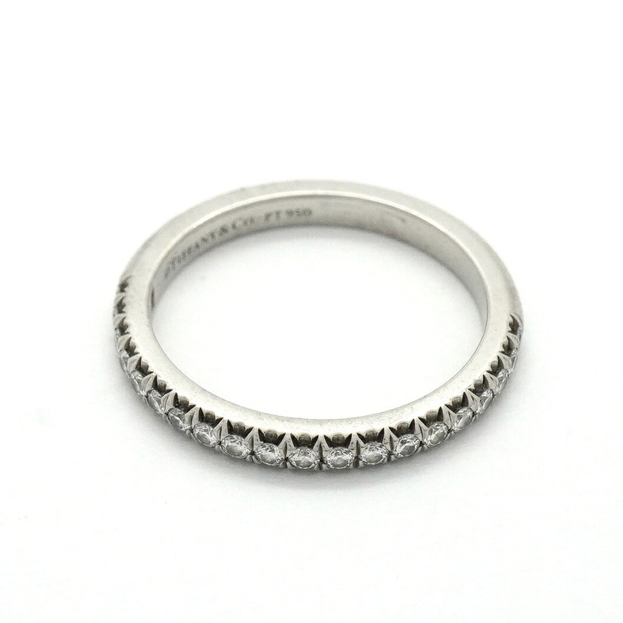 Tiffany Platinum 950 Band Ring (Pre-Owned)