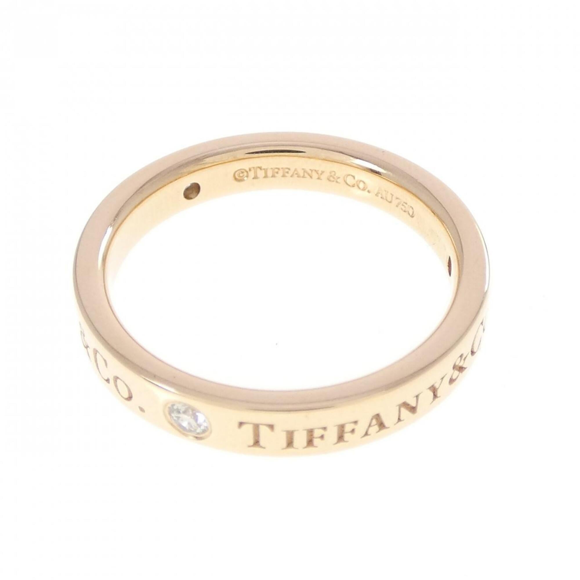Tiffany Pink Gold (18K) Band Ring (Pre-Owned)