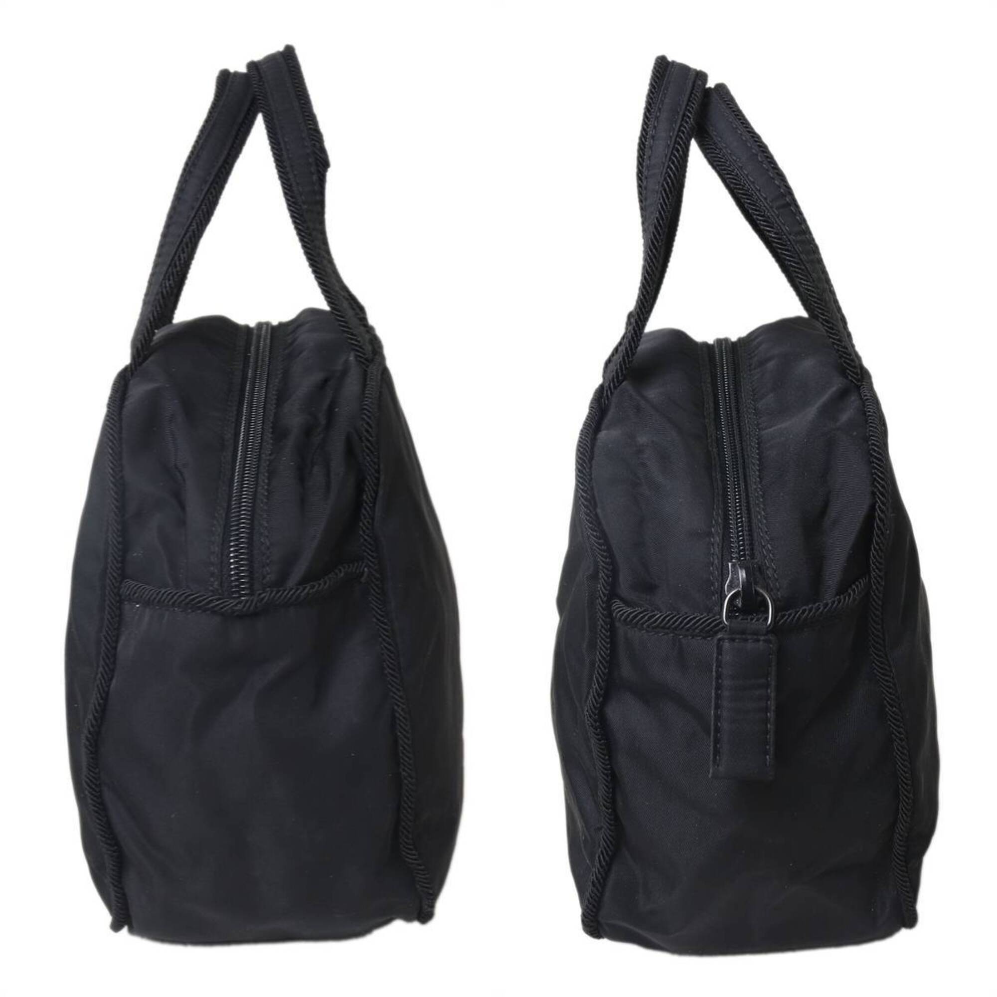 Prada Black Nylon Handbag (Pre-Owned)