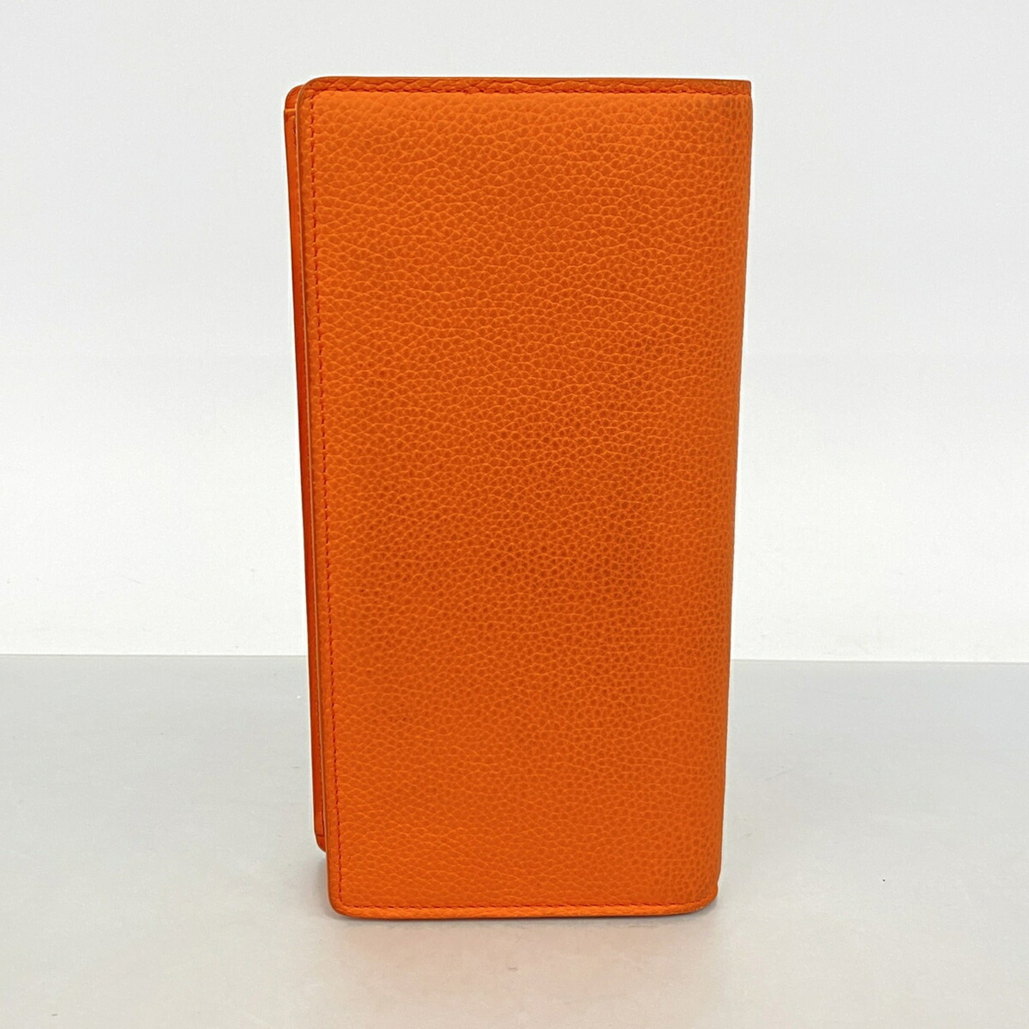 Louis Vuitton Orange Long Wallet (Bi-Fold) (Pre-Owned)