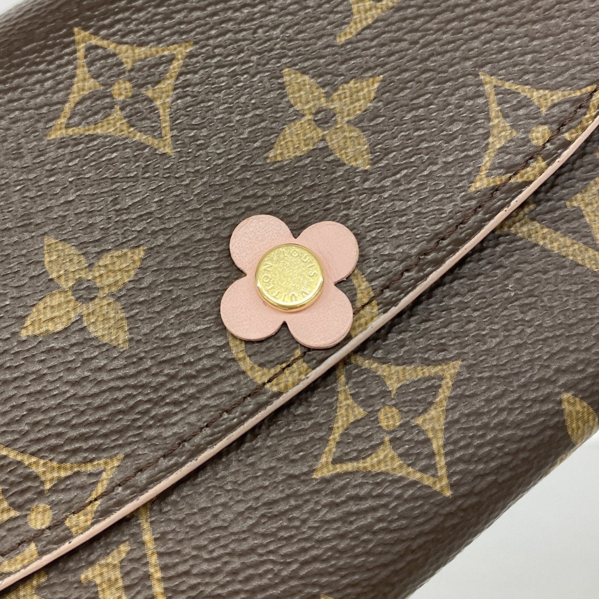 Louis Vuitton Rose Ballerine Long Wallet (Bi-Fold) (Pre-Owned)