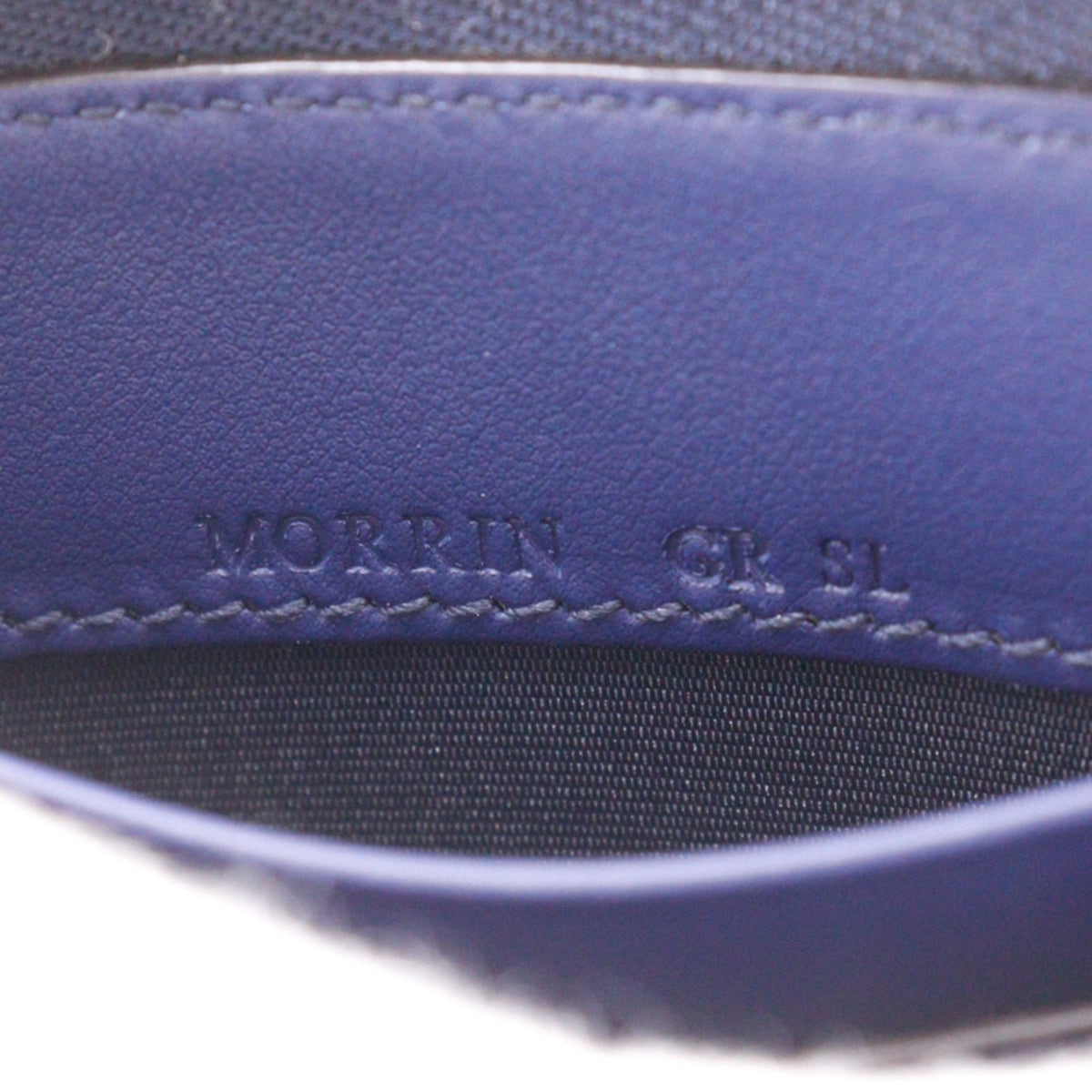 Bally Blue Leather Coin Purse/Coin Case (Pre-Owned)