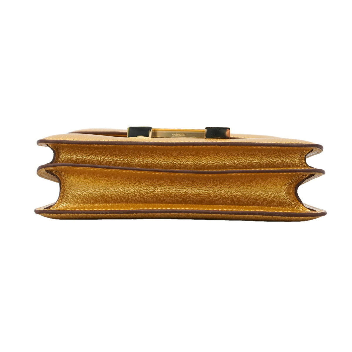 Hermes Gold Shoulder Bag (Pre-Owned)
