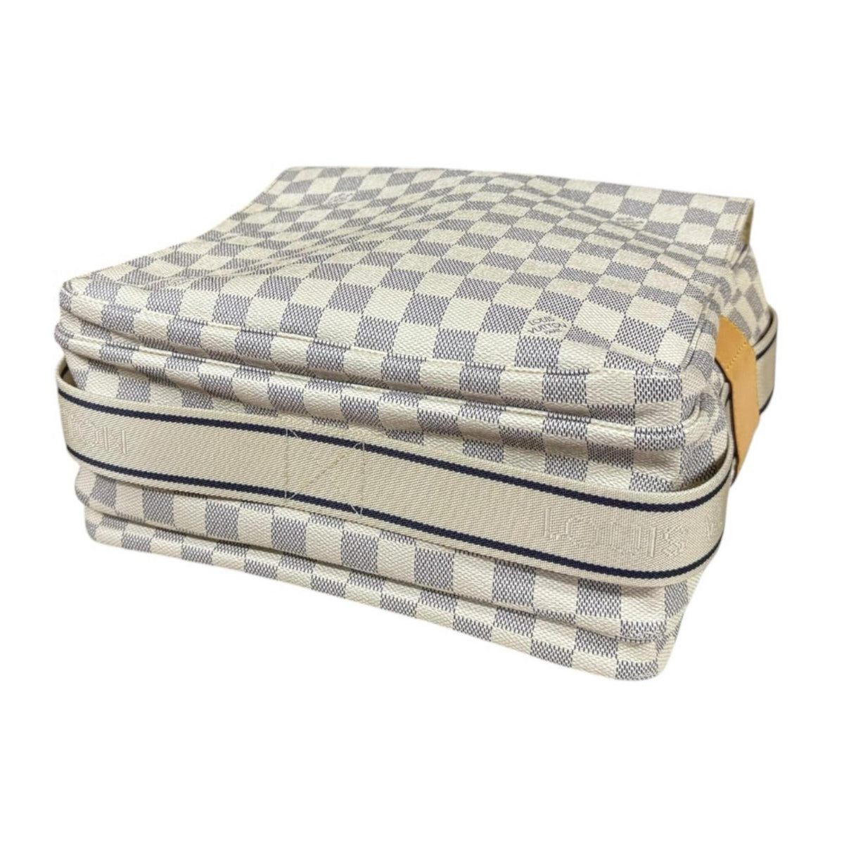 Louis Vuitton Damier Azur White Damier Azur Handbag Shoulder Bag (Pre-Owned)
