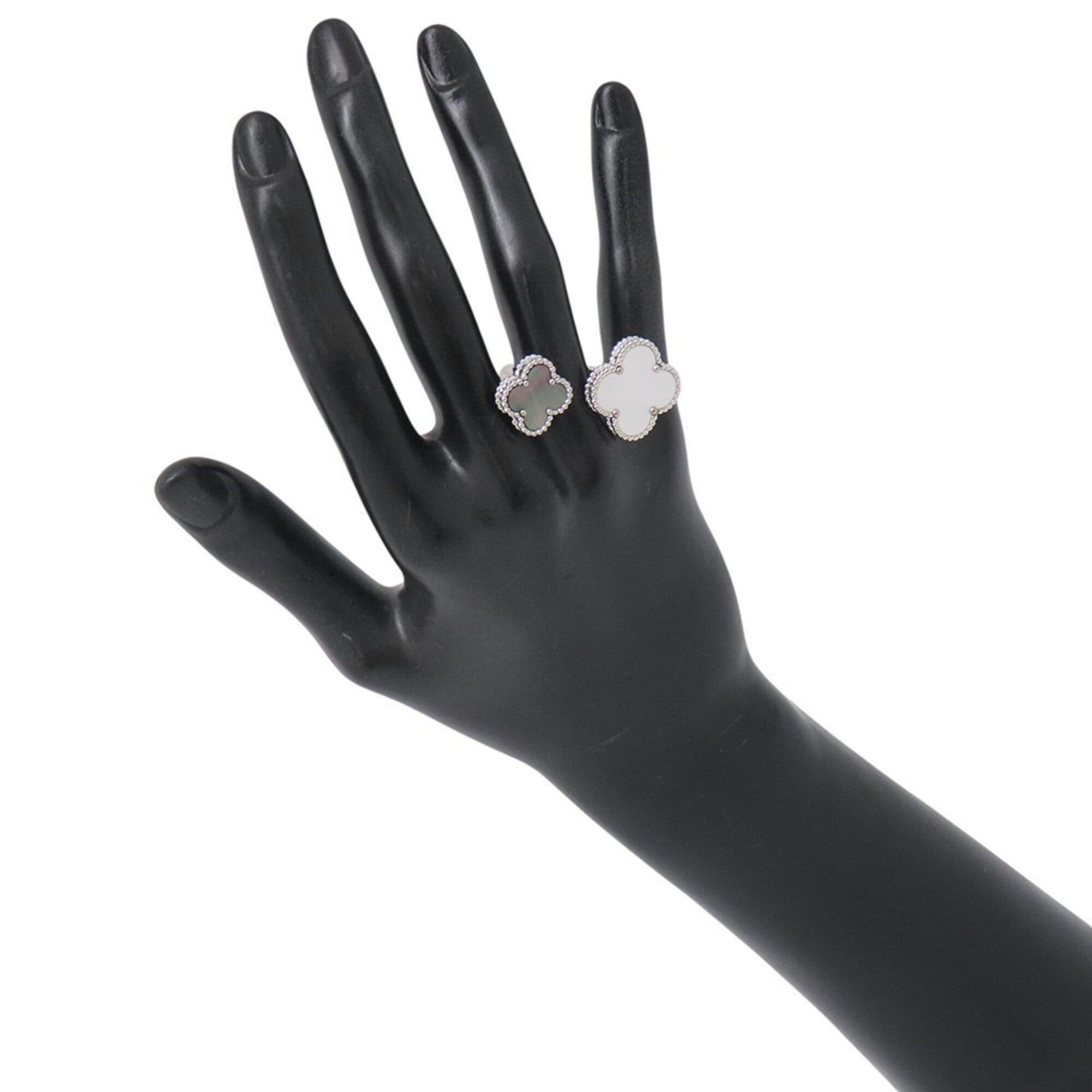 Van Cleef & Arpels White Gold (18K) Band Ring (Pre-Owned)