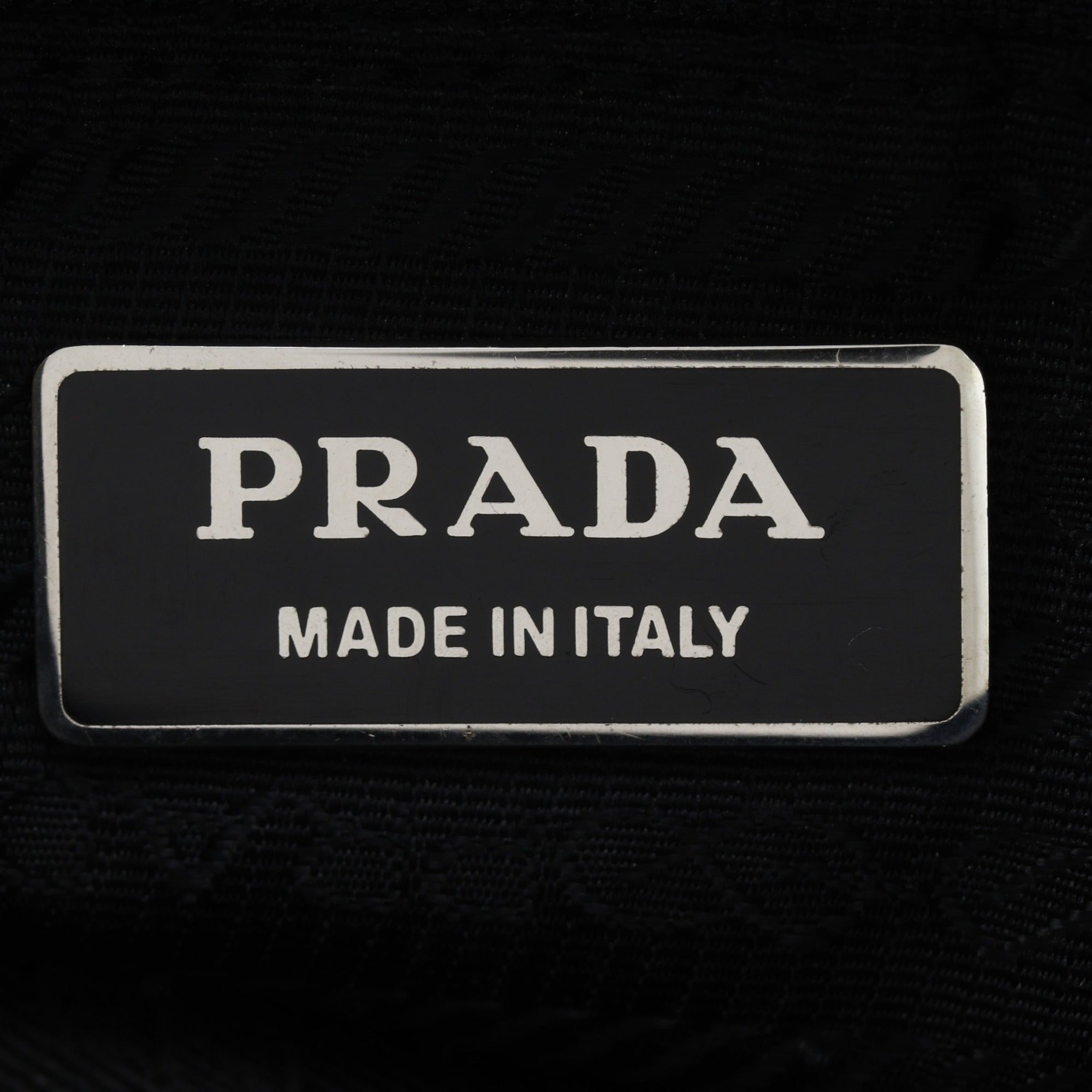 Prada Black Nero Nylon Shoulder Bag (Pre-Owned)