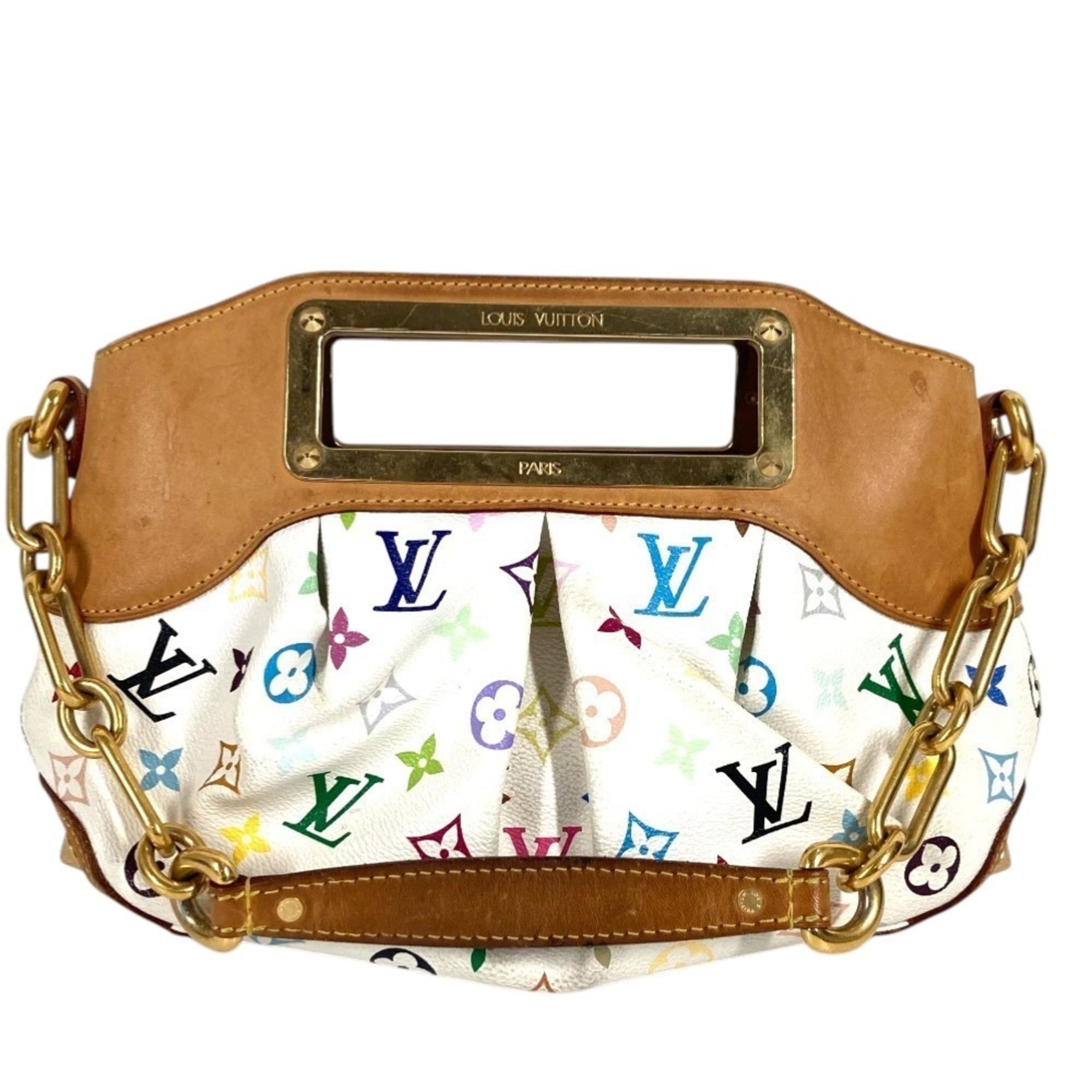Louis Vuitton Monogram Multi-Color White Monogram Multicolore Handbag Shoulder Bag (Pre-Owned)