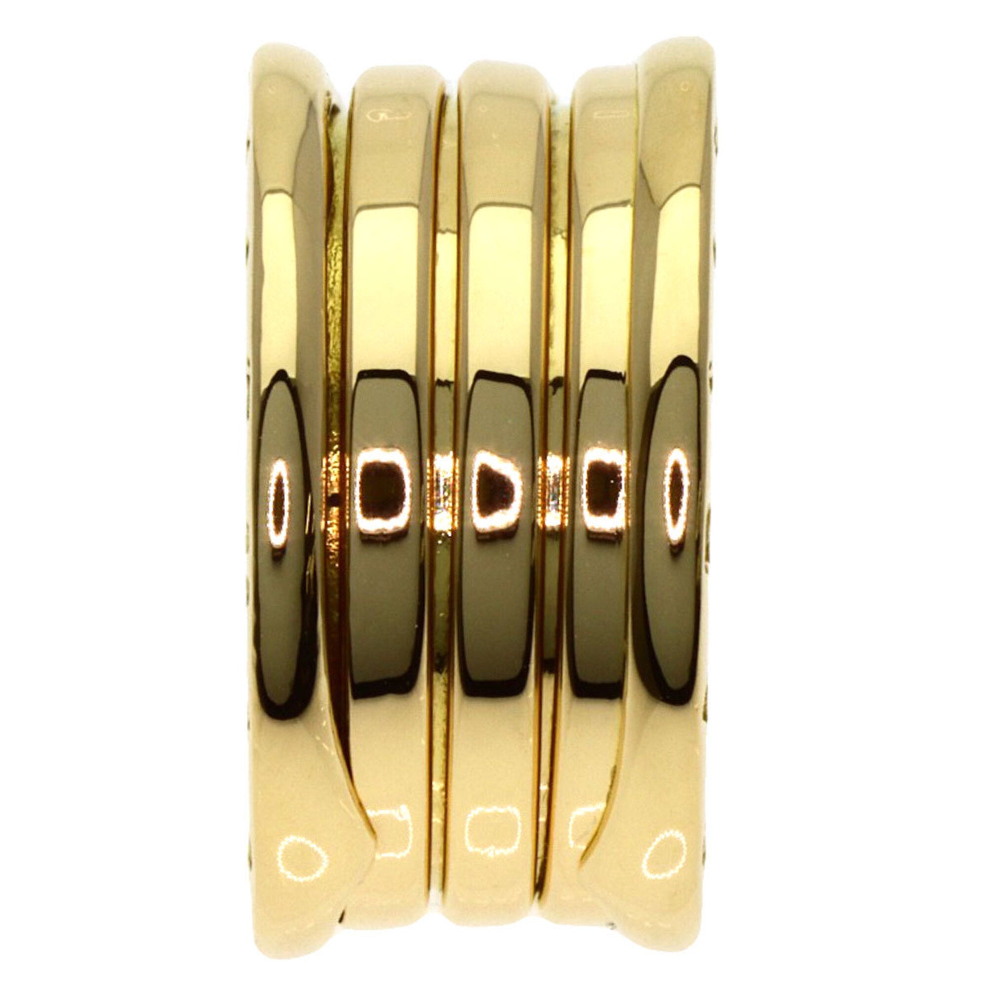 Bvlgari Yellow Gold Yellow Gold (18K) Band Ring (Pre-Owned)