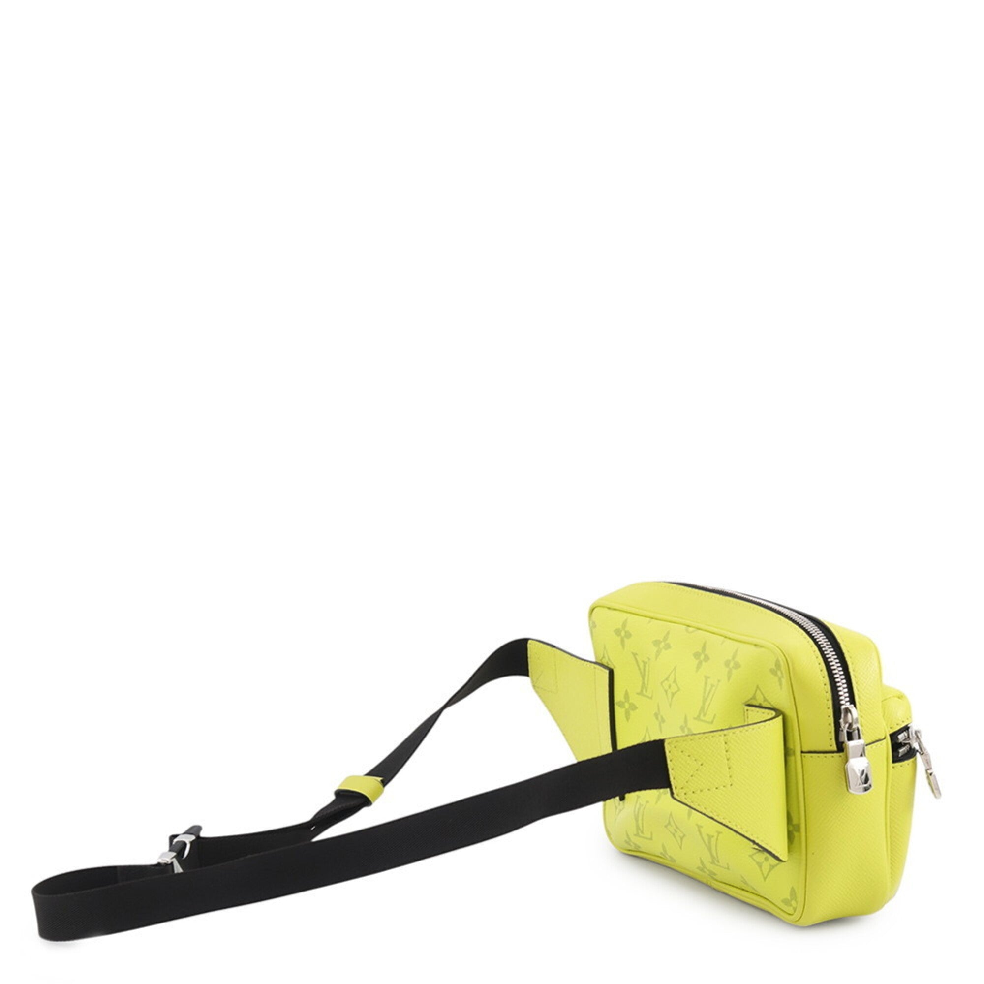 Louis Vuitton Jaune Taigarama Shoulder Bag Sling Bag (Pre-Owned)