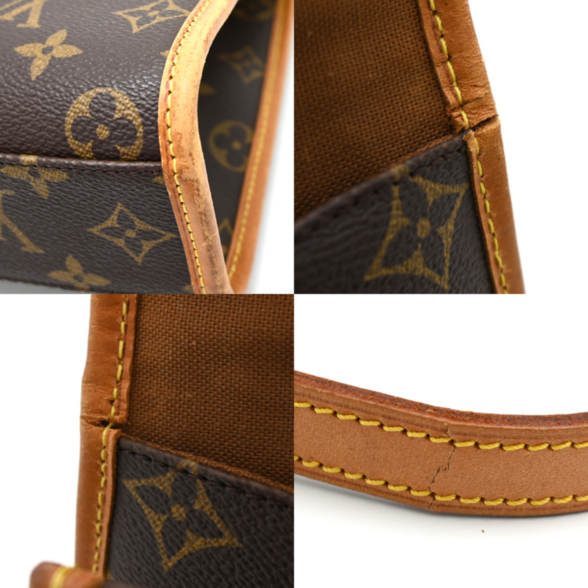 Louis Vuitton Brown Monogram Handbag (Pre-Owned)