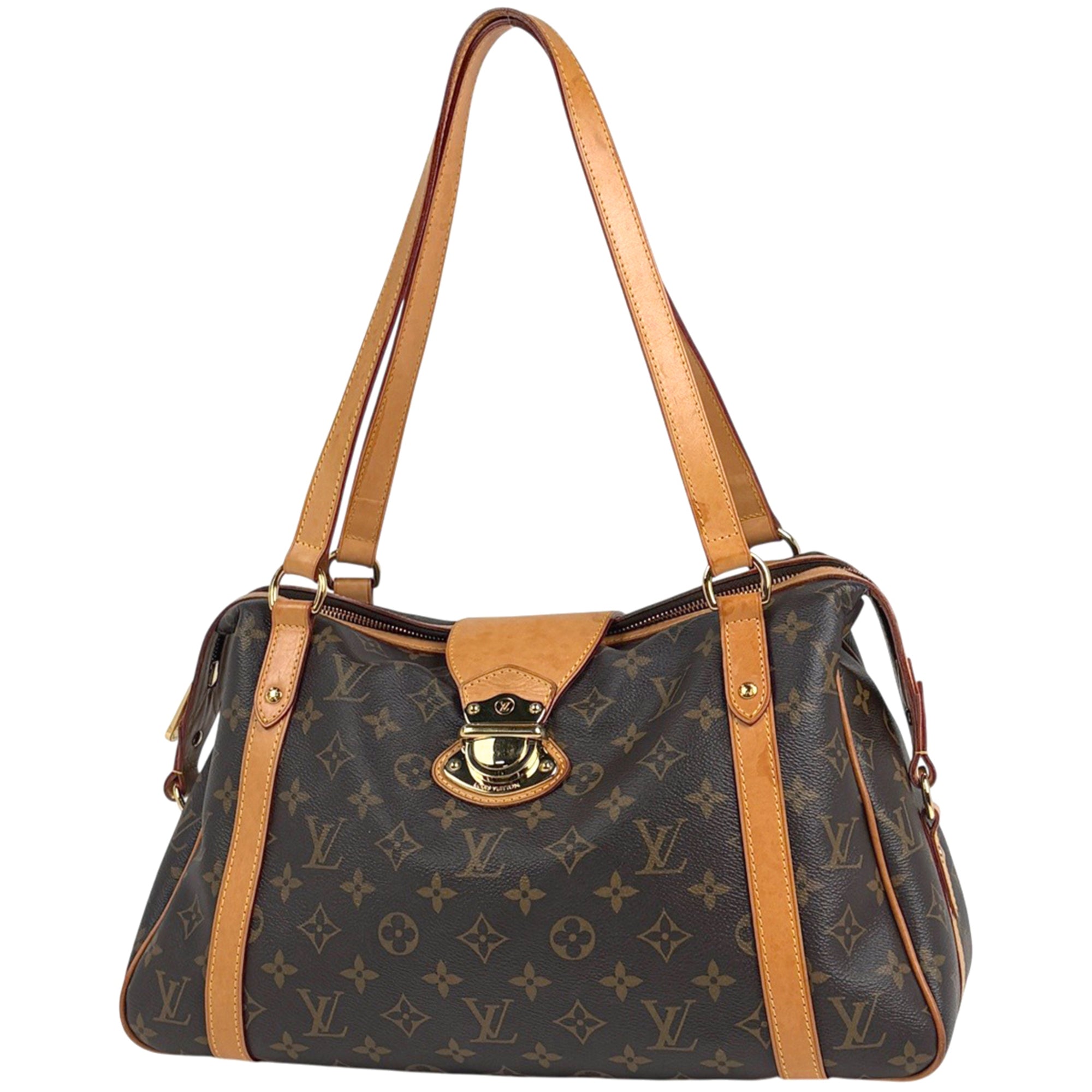 Louis Vuitton Brown Monogram Monogram Handbag (Pre-Owned)