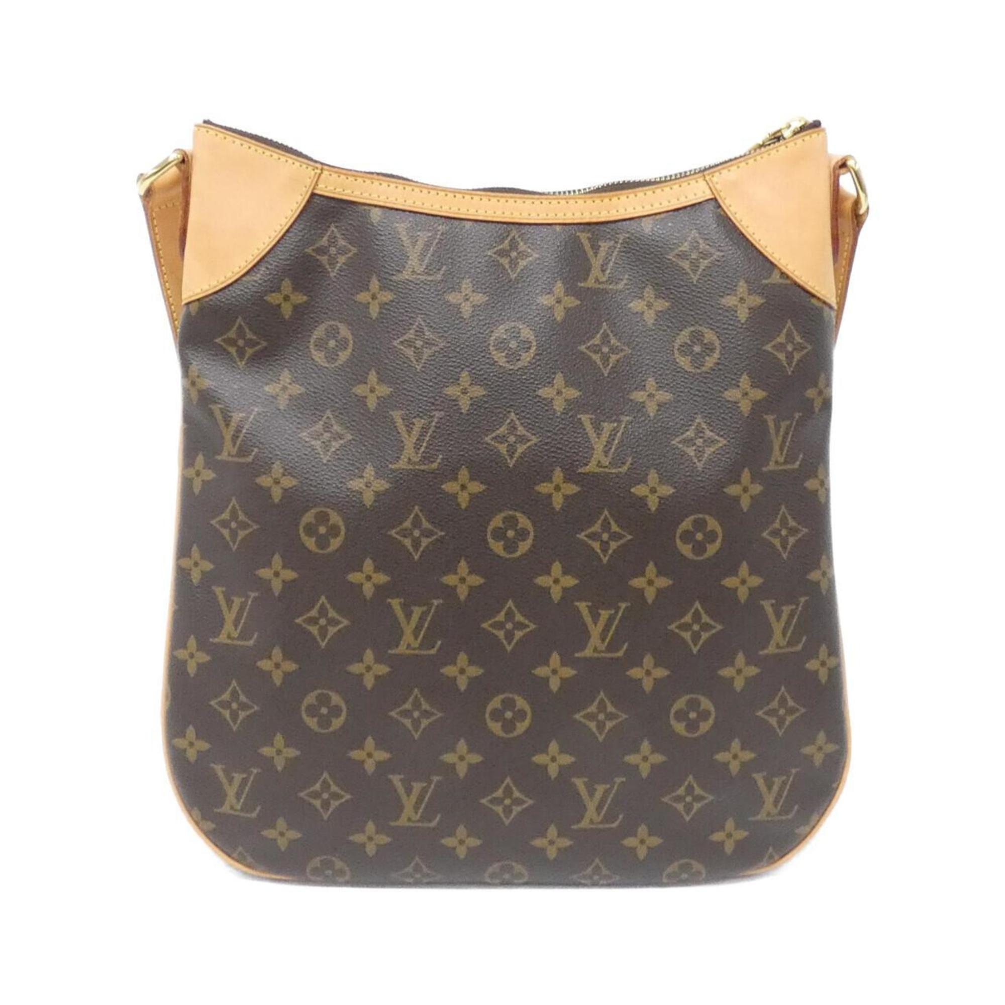 Louis Vuitton Marron Coated Canvas Shoulder Bag (Pre-Owned)
