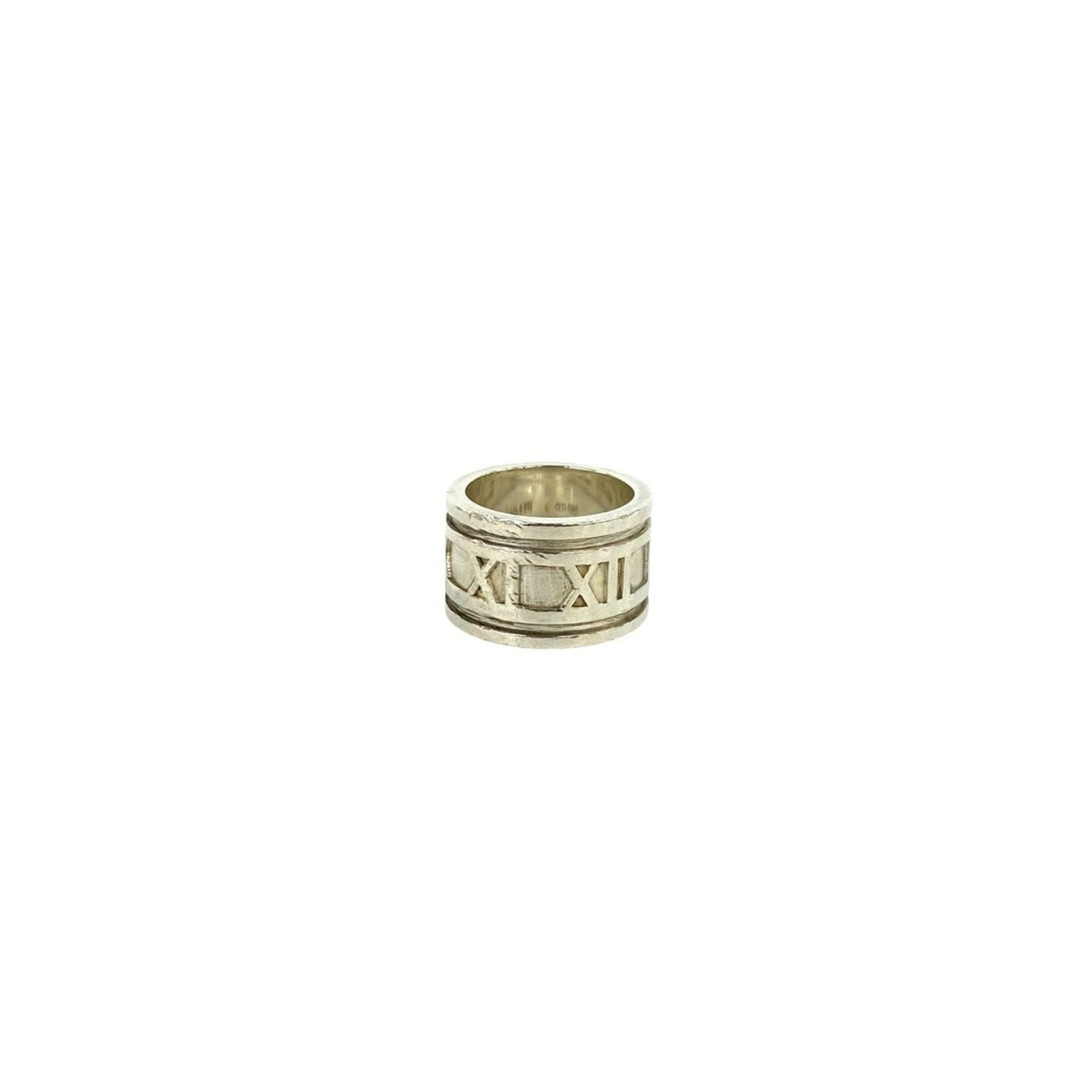 Tiffany Silver Silver 925 Band Ring (Pre-Owned)