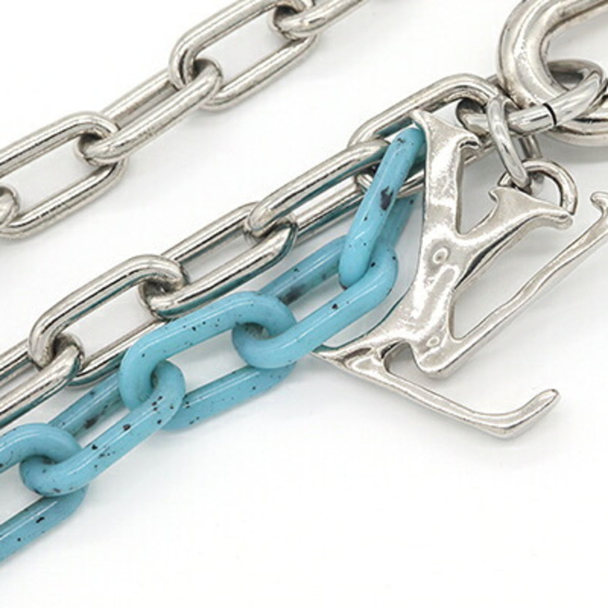 Louis Vuitton Light Blue Metal Plastic (Pre-Owned)