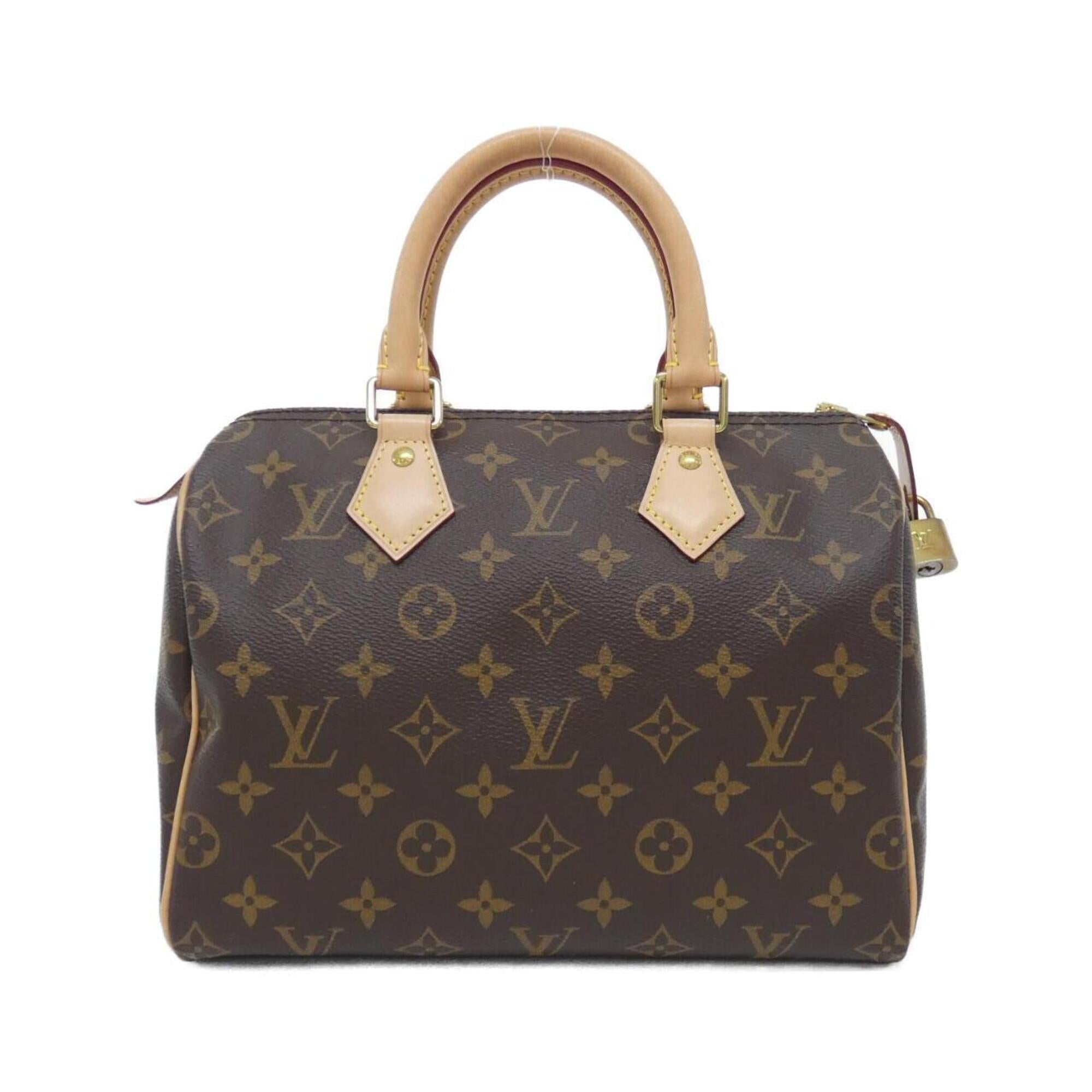 Louis Vuitton Marron Coated Canvas Boston Bag (Pre-Owned)
