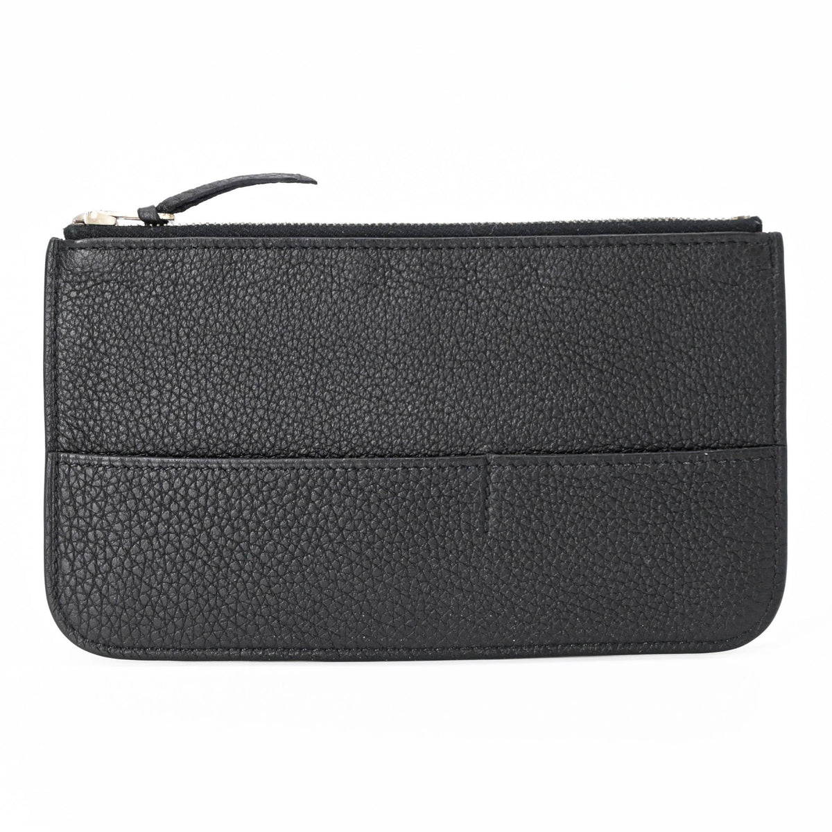 Hermes Black Evercalf Leather Wallet (Bi-Fold) (Pre-Owned)