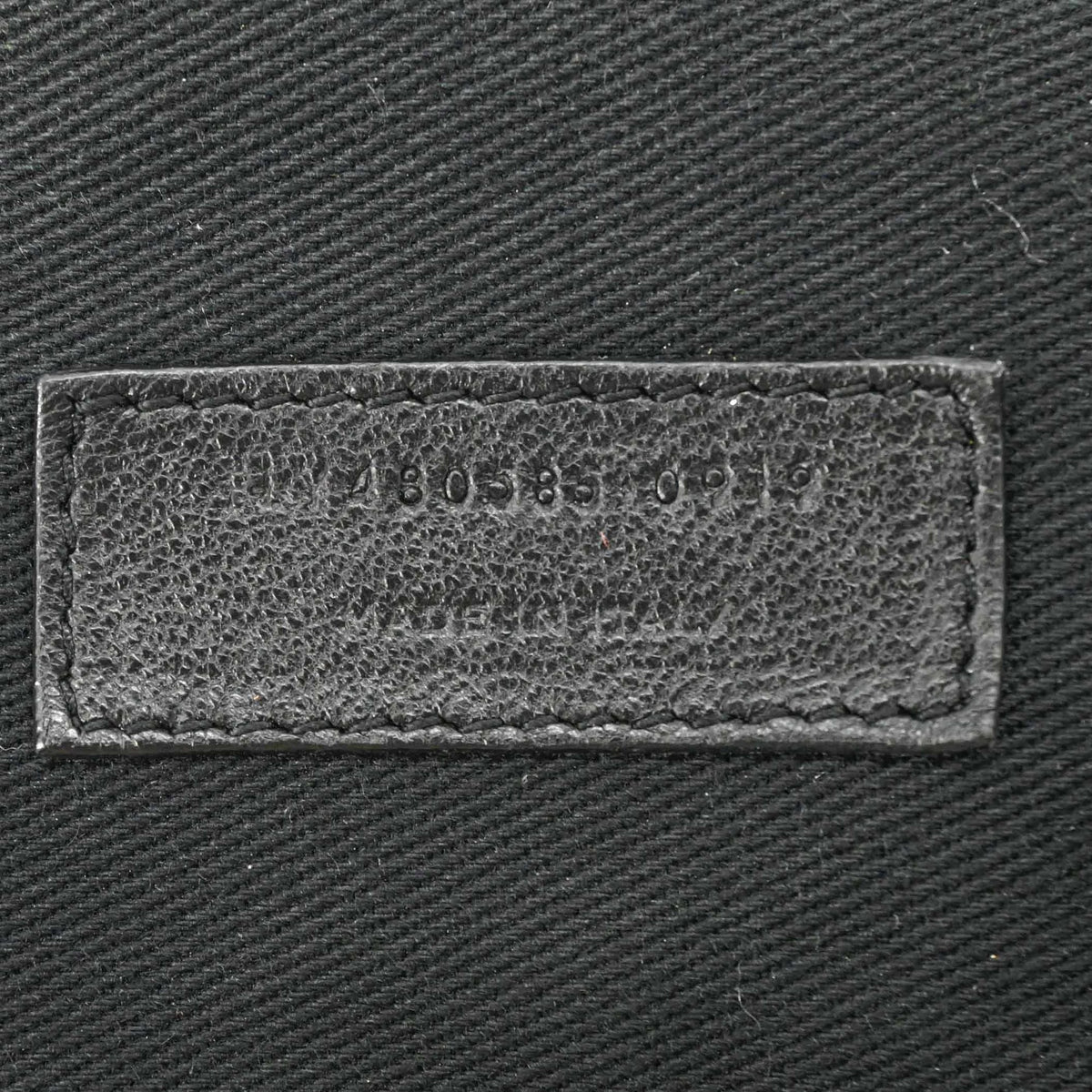 Saint Laurent Black Leather Backpack (Pre-Owned)