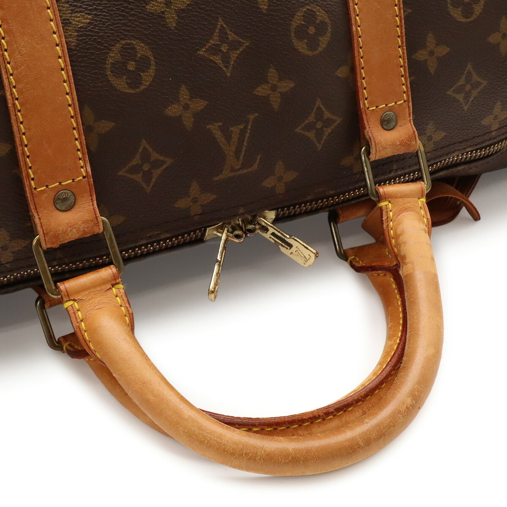Louis Vuitton Brown Monogram Monogram Boston Bag Shoulder Bag (Pre-Owned)