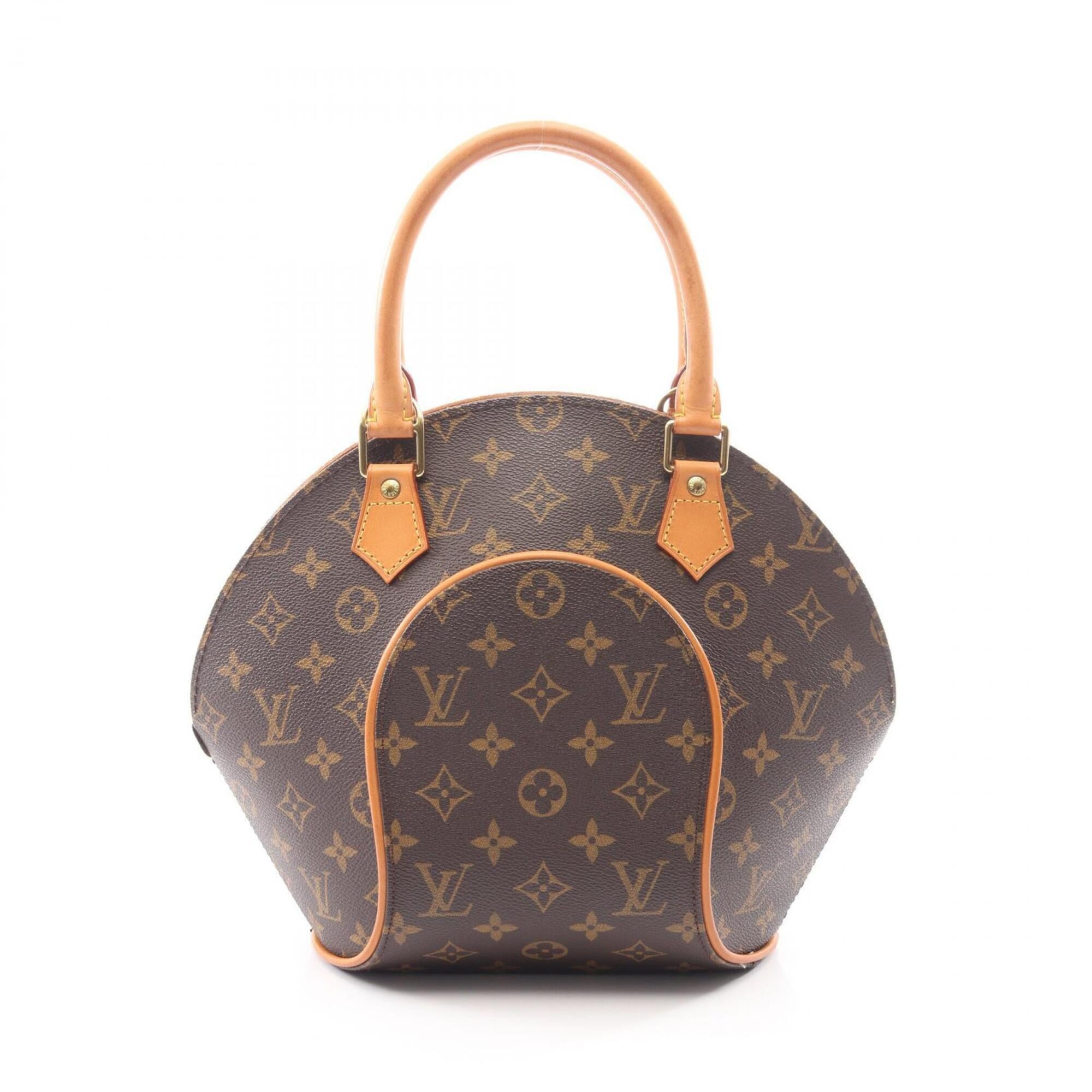 Louis Vuitton Brown Coated Canvas Leather Handbag (Pre-Owned)