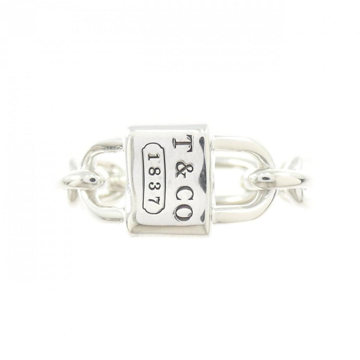 Tiffany Silver 925 Band Ring (Pre-Owned)