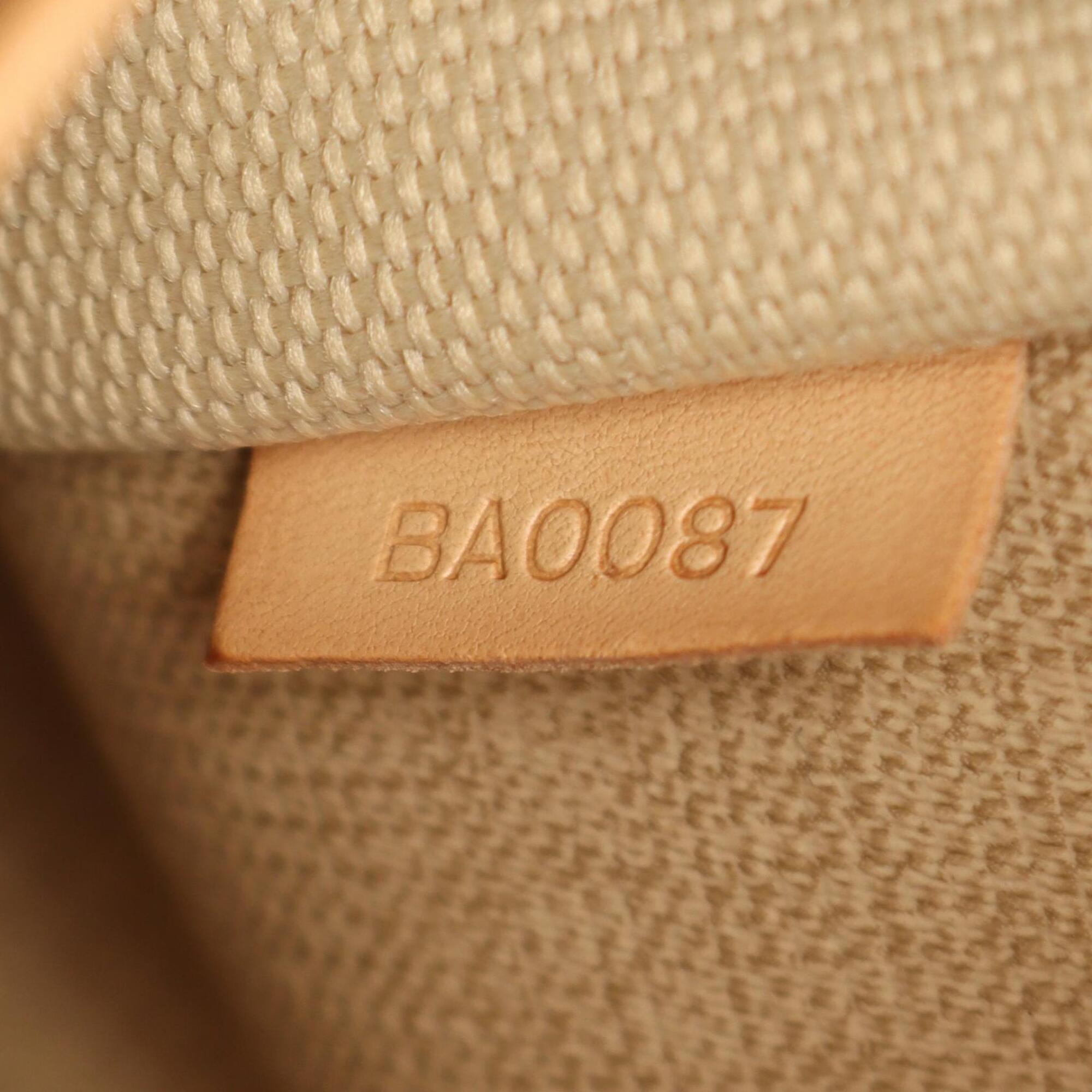 Louis Vuitton Brown Coated Canvas Leather Handbag (Pre-Owned)