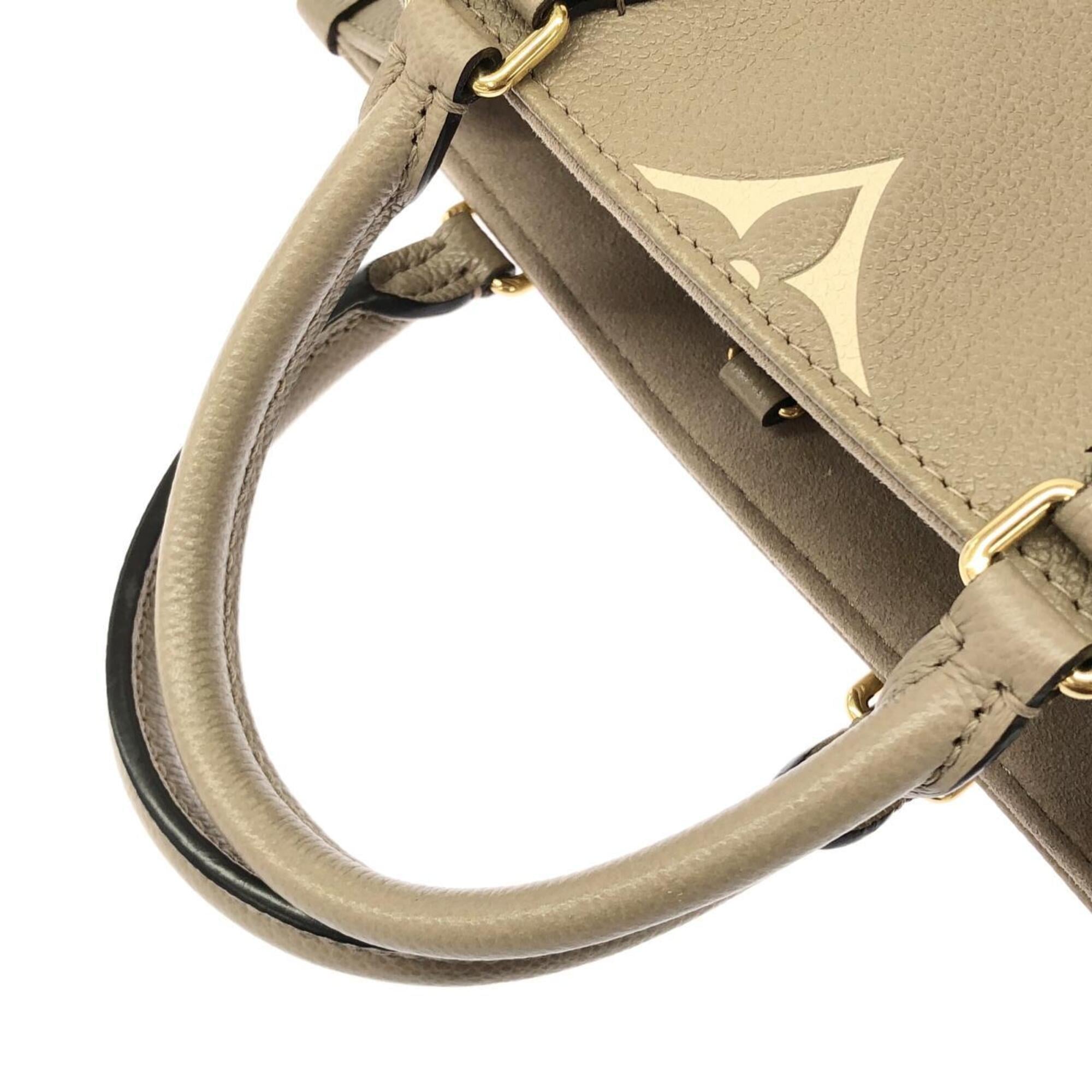 Louis Vuitton Bicolor Monogram Tourterelle Monogram Empreinte Handbag (Pre-Owned)