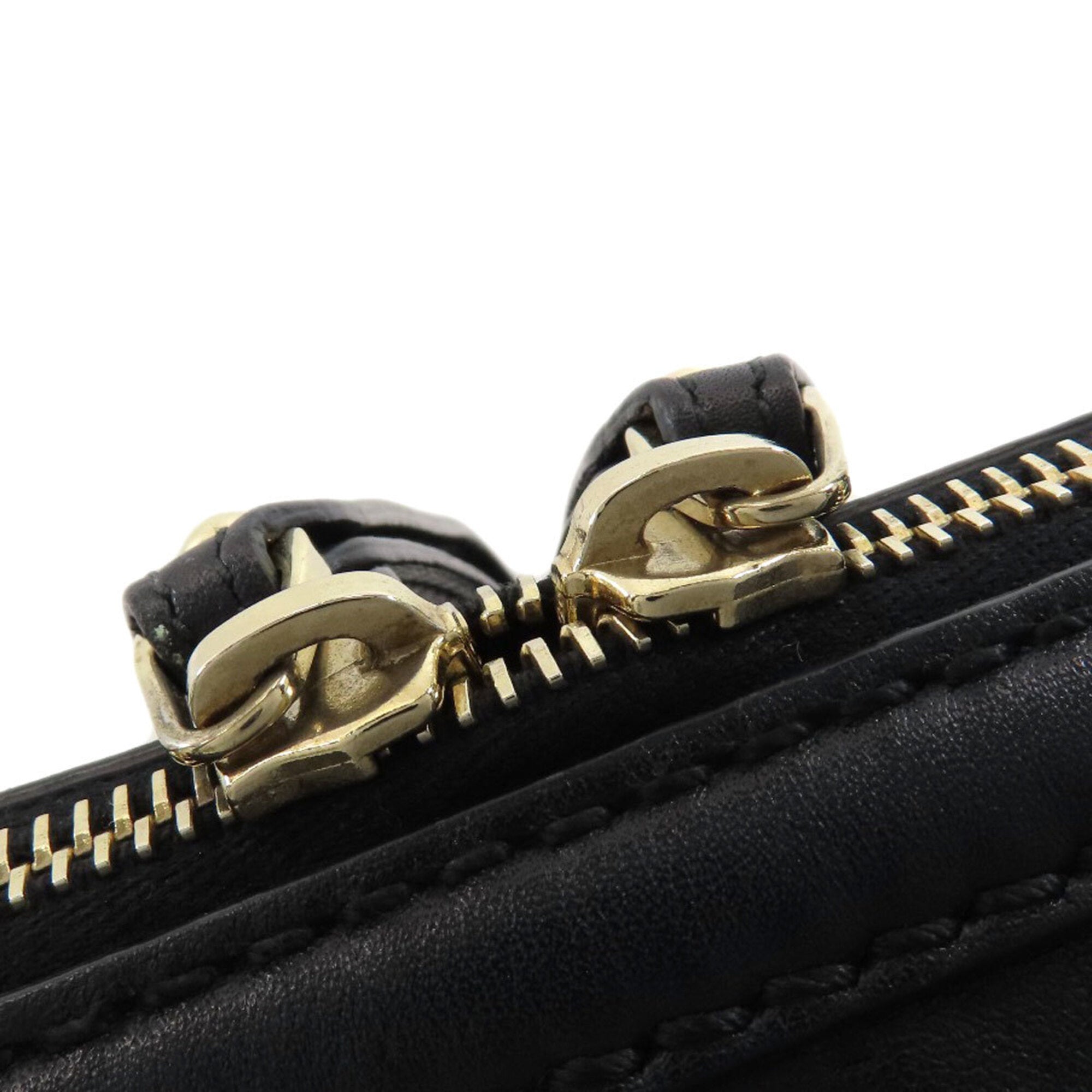 Gucci Sukey Black Leather Tote Bag (Pre-Owned)